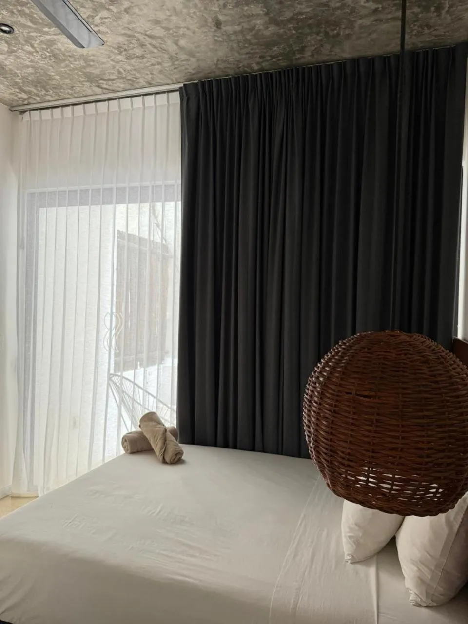 Bed in Hotel Zendero Tulum