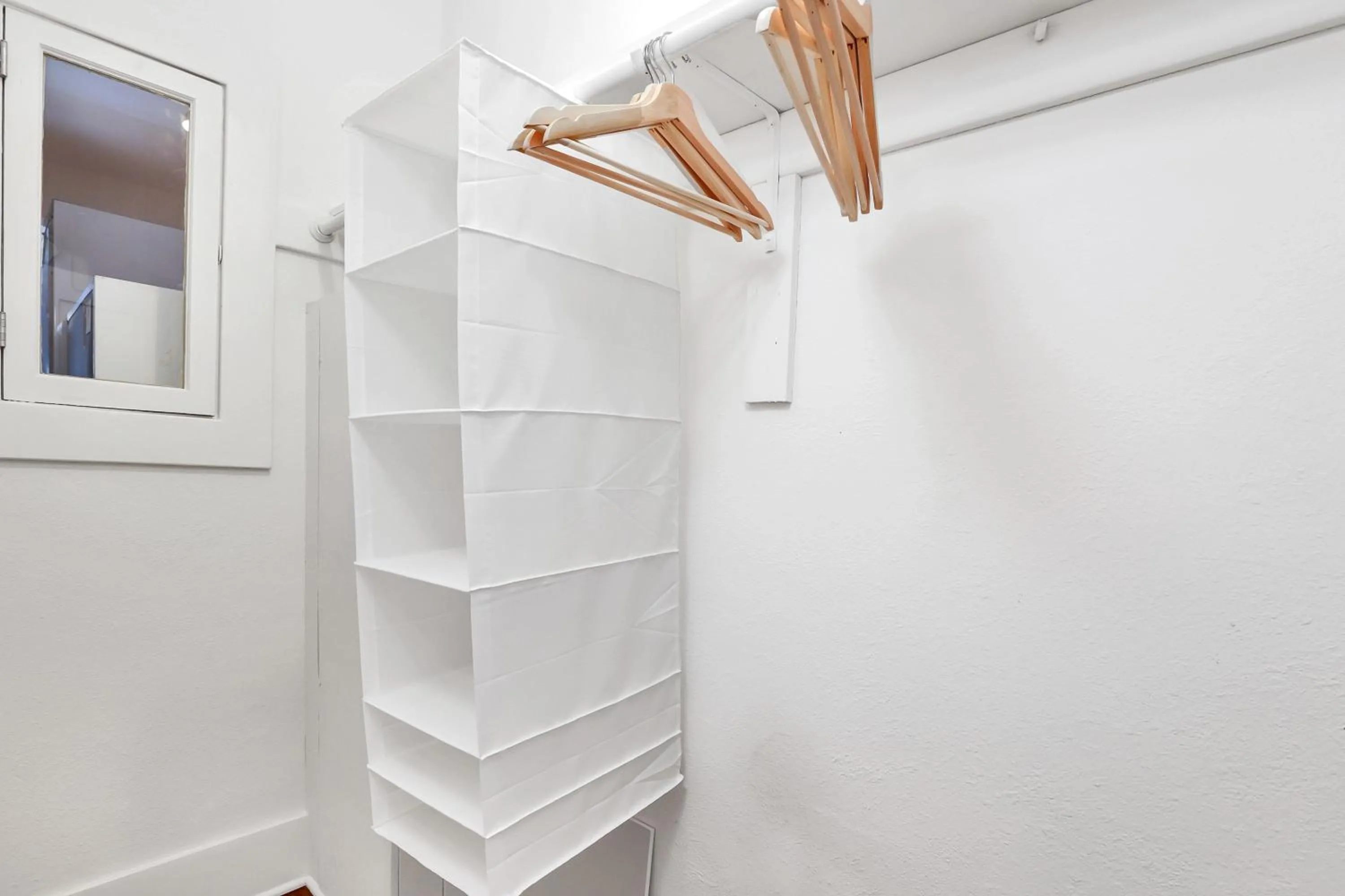 wardrobe in Long Beach House