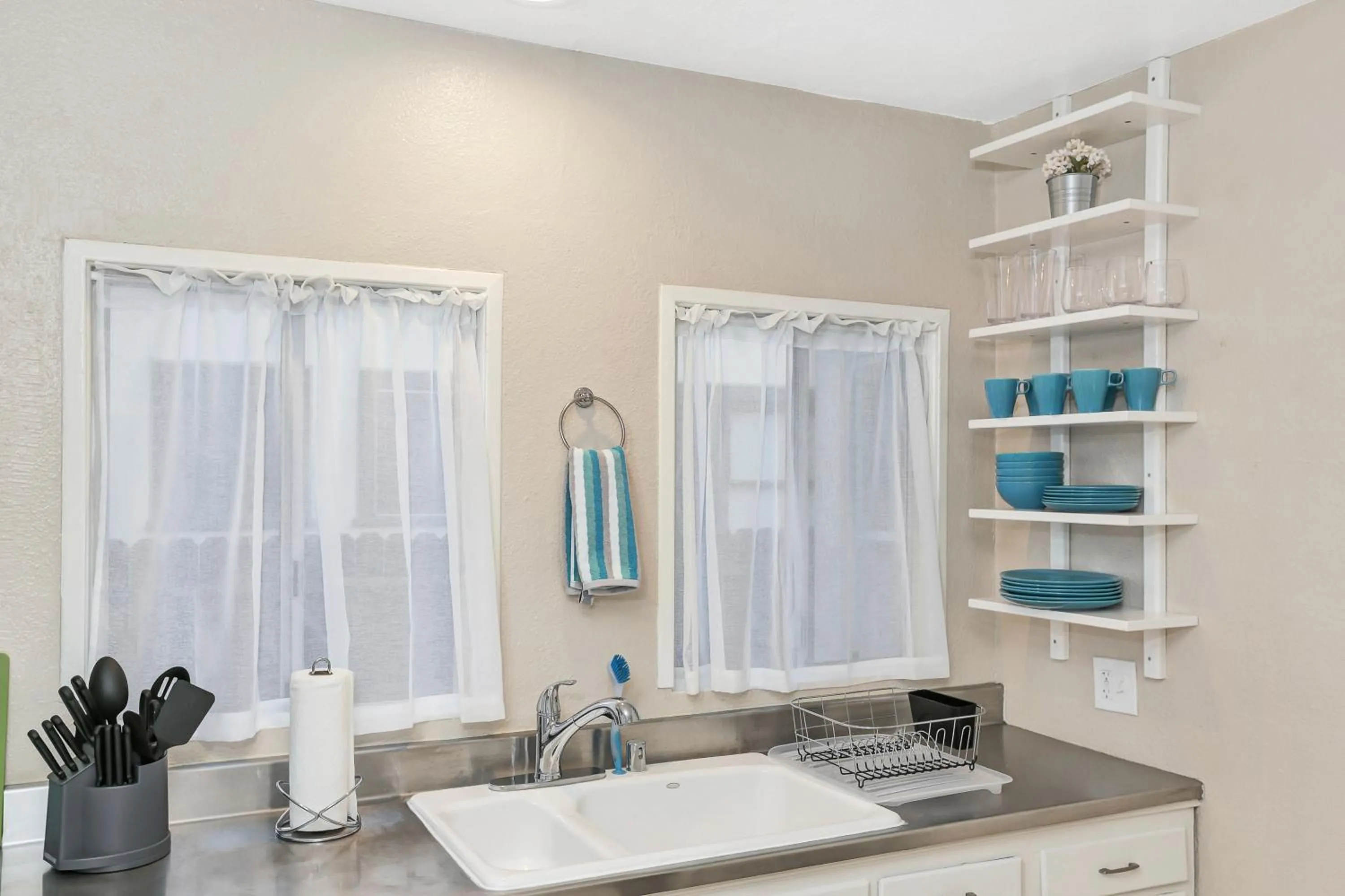 kitchen in Long Beach House