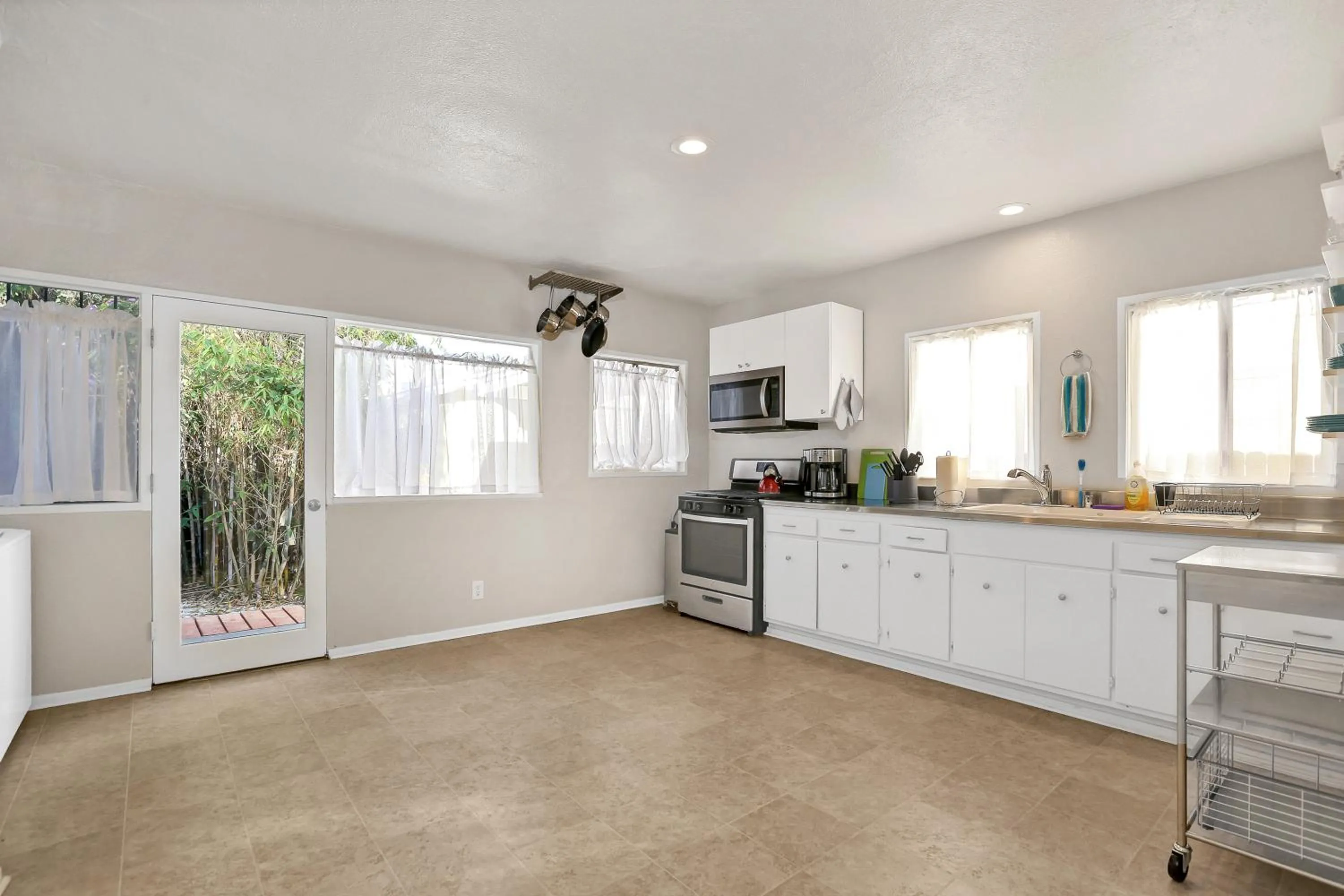kitchen in Long Beach House
