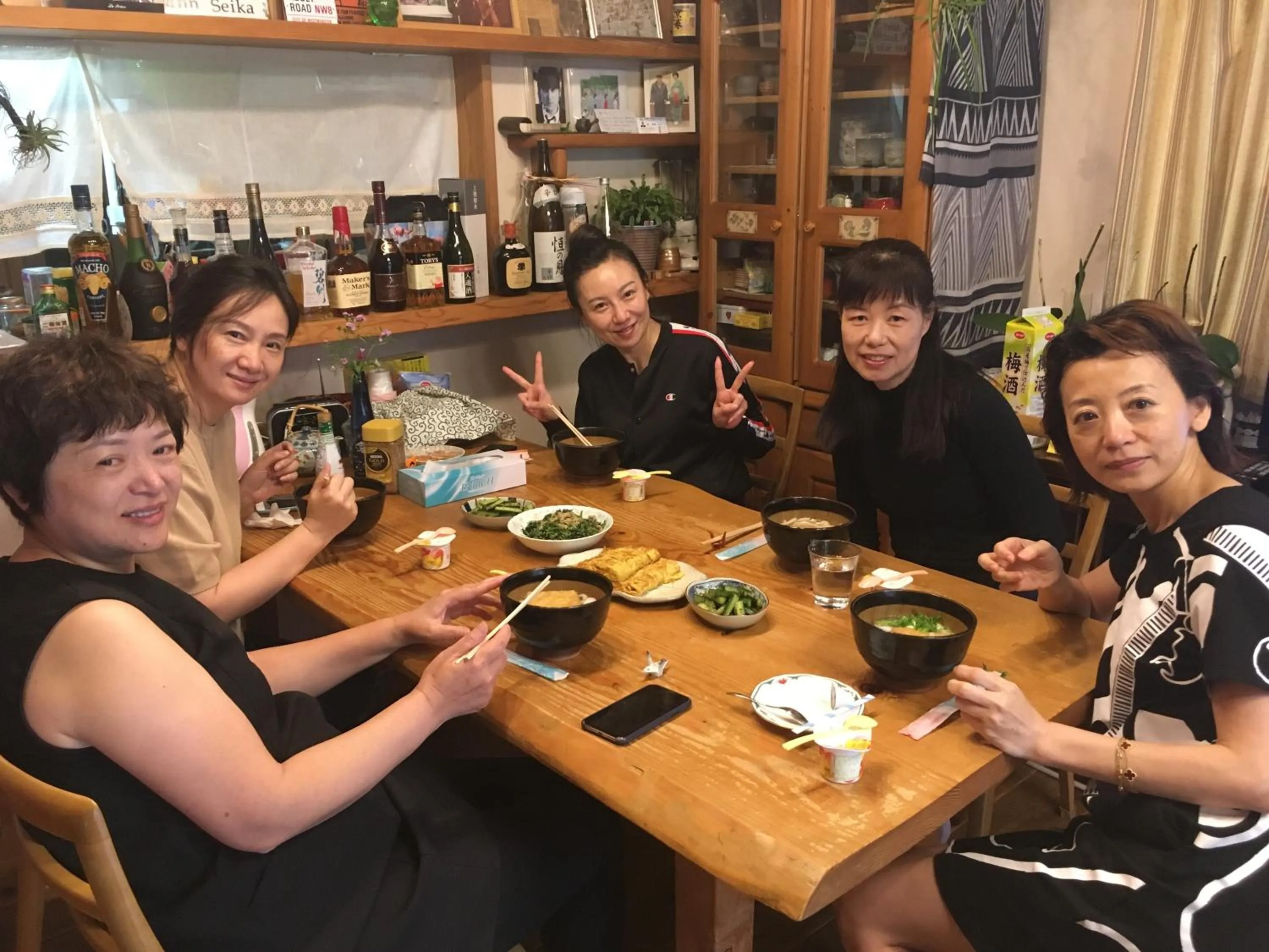 group of guests in AbbeyRoad Inn Seika
