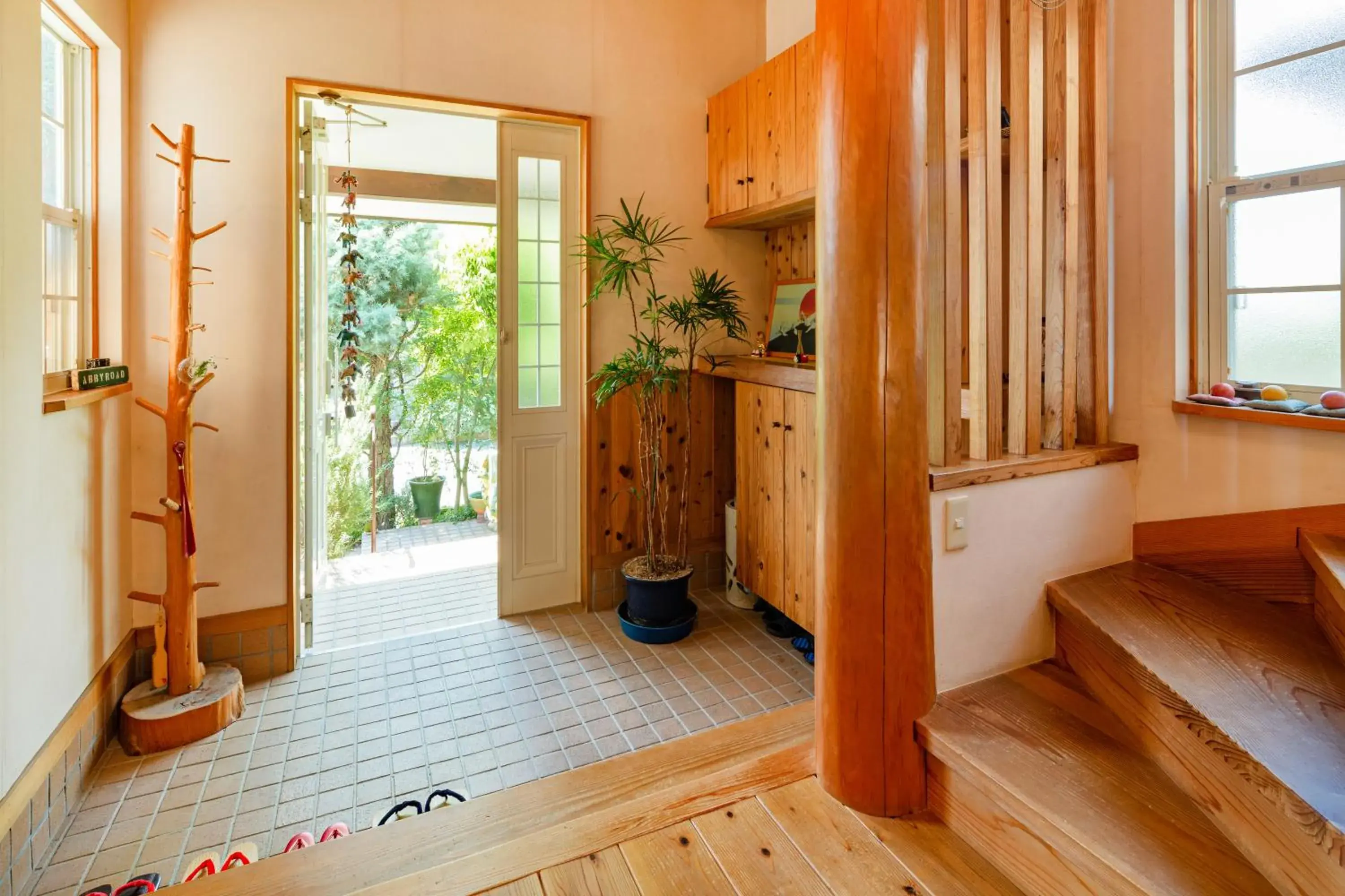 Family Room with Garden View - single occupancy in AbbeyRoad Inn Seika Family Room with Garden View - single occupancy in AbbeyRoad Inn Seika