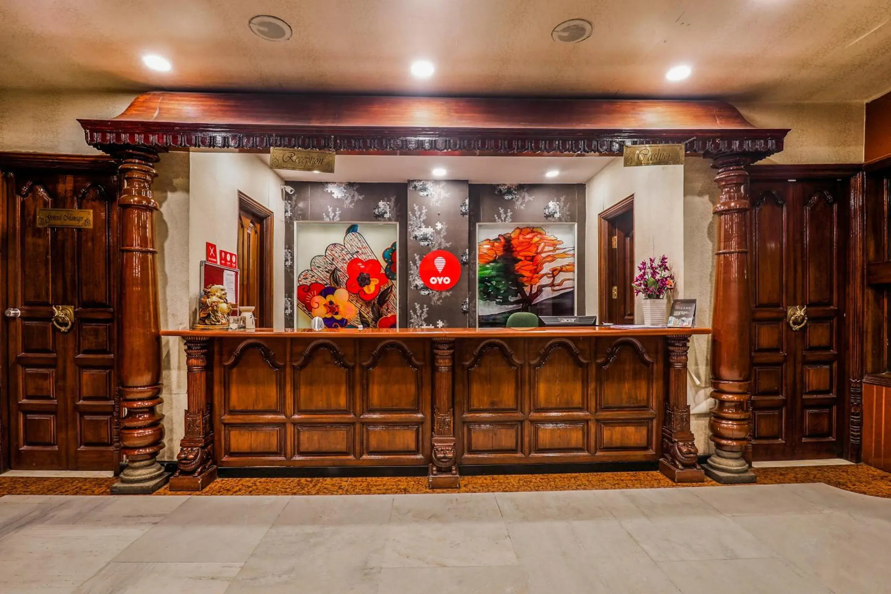 Lobby or reception in Hotel O Athithi Inn Near Hyderabad Central Lobby or reception in Hotel O Athithi Inn Near Hyderabad Central