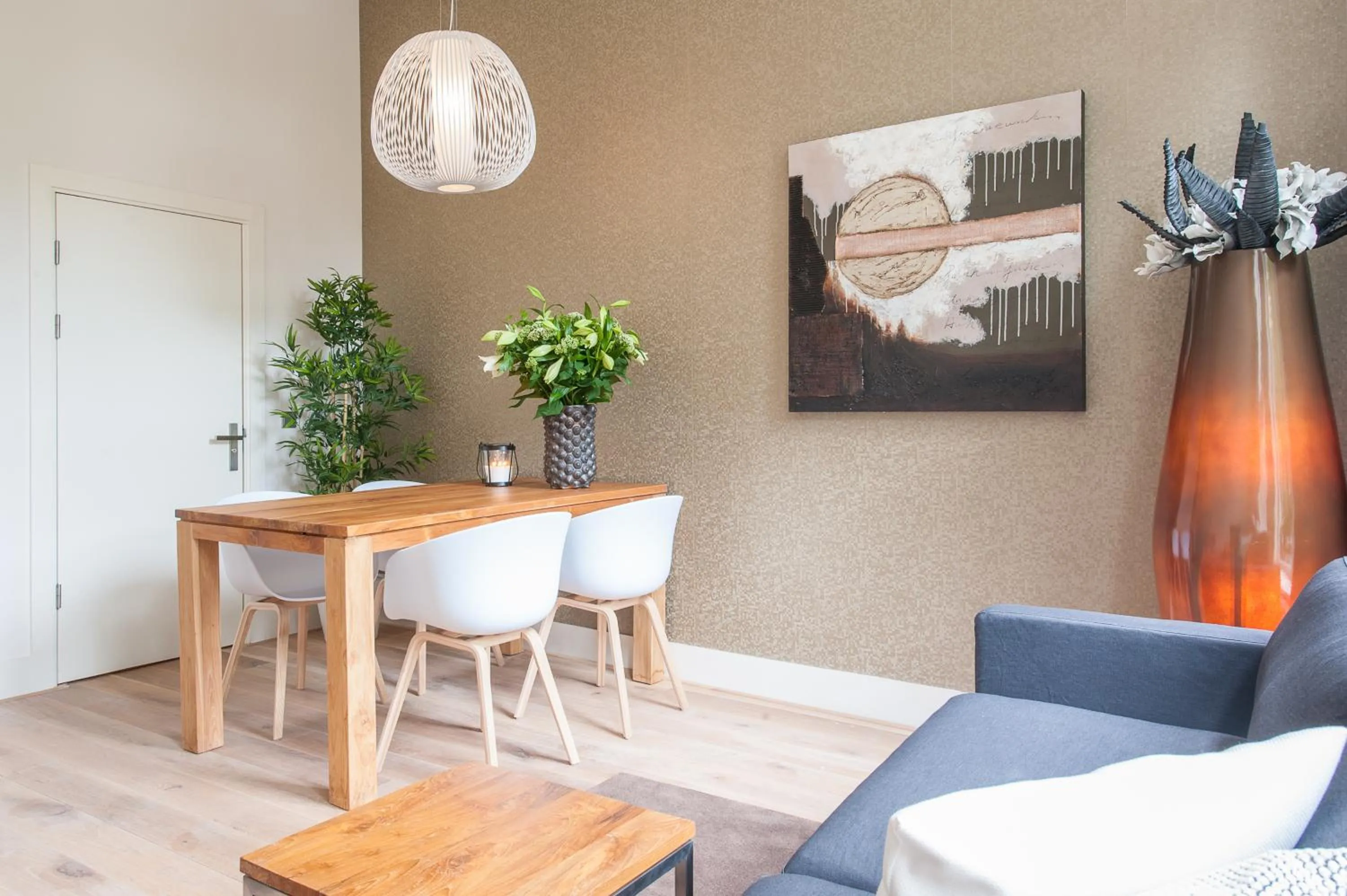 Living room in Museumpark Apartments