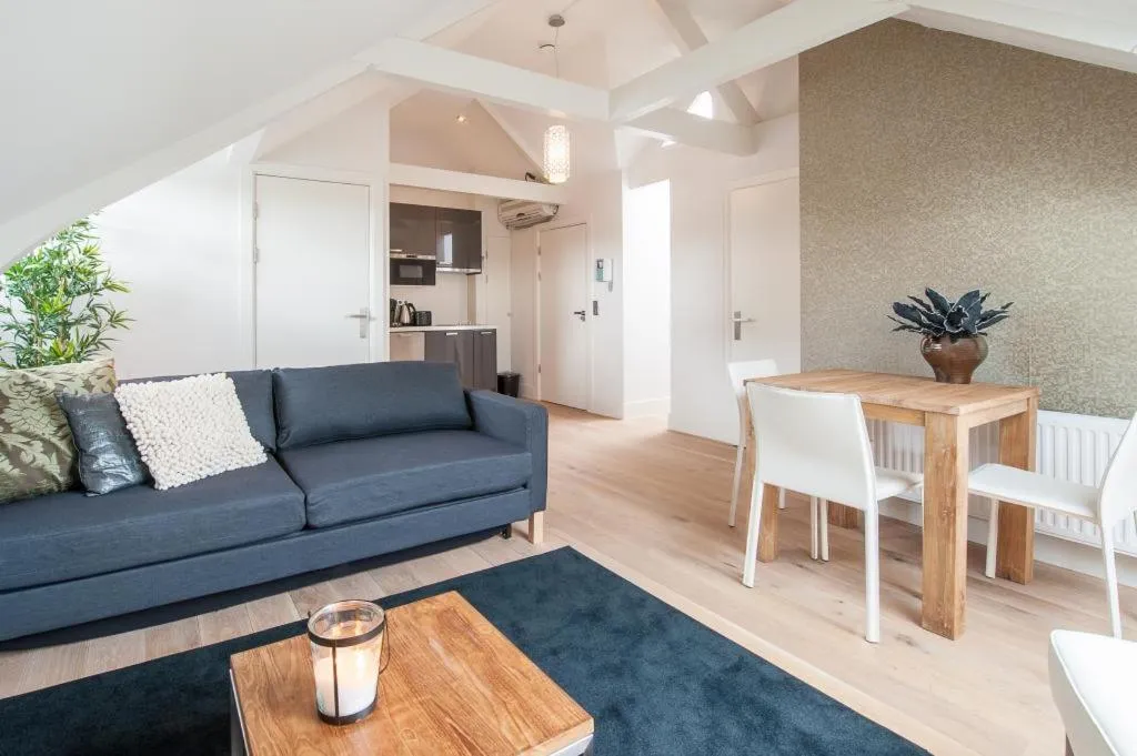 Living room in Museumpark Apartments