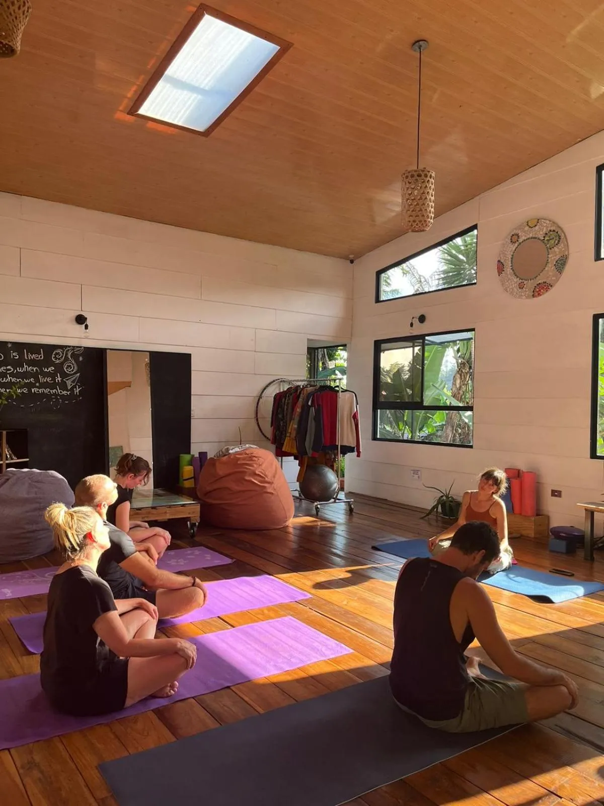 Fitness centre/facilities in OutBox Inn