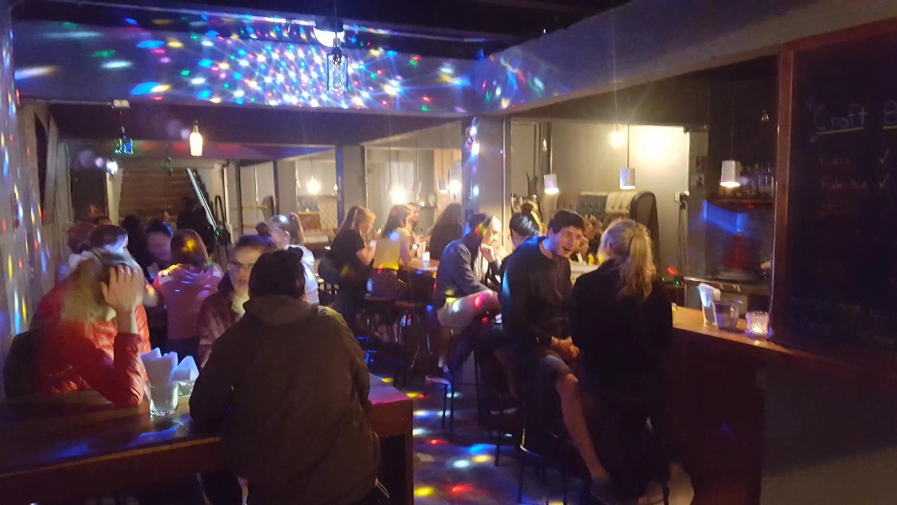 People in OutBox Inn