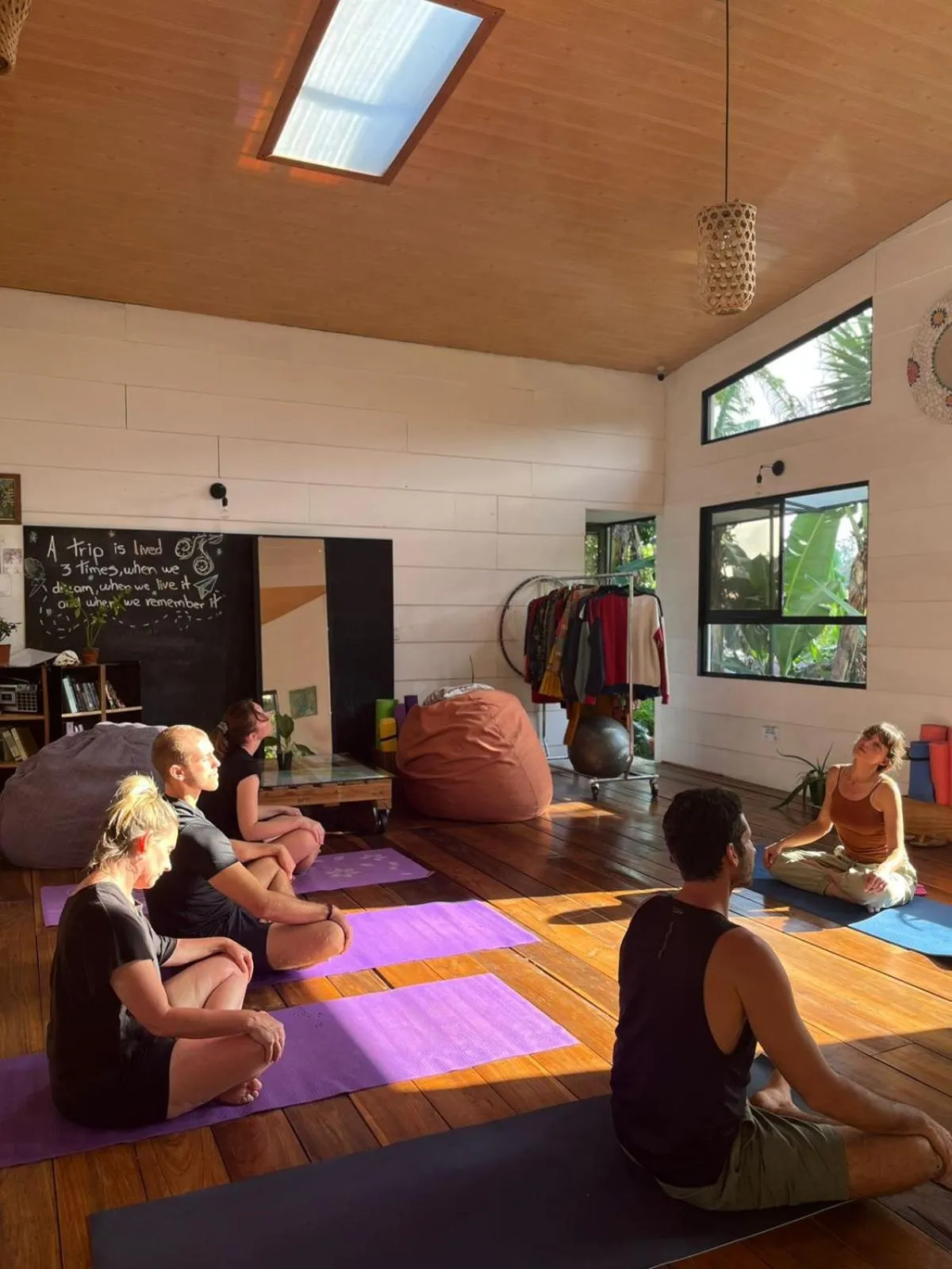 Fitness centre/facilities in OutBox Inn