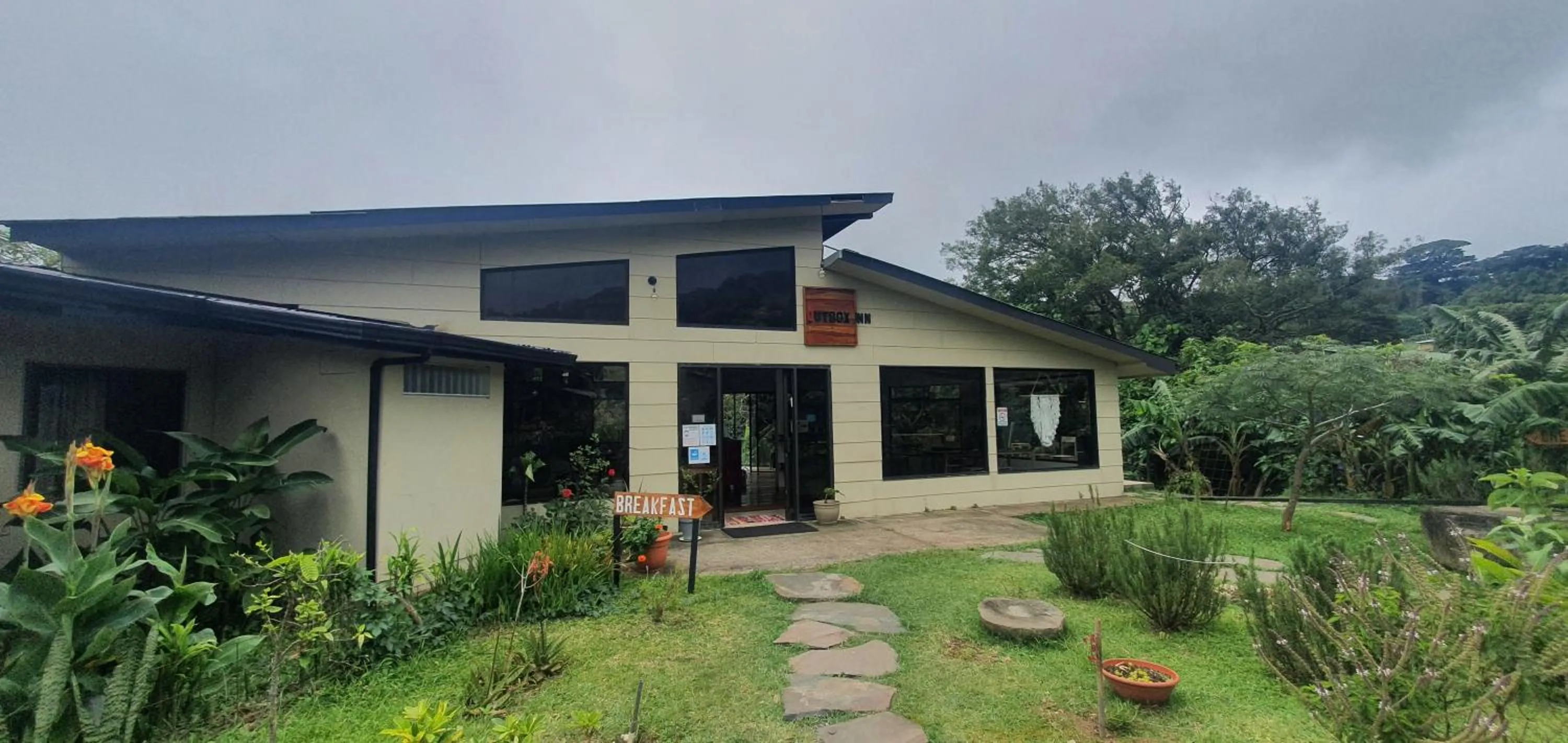 Property building in OutBox Inn