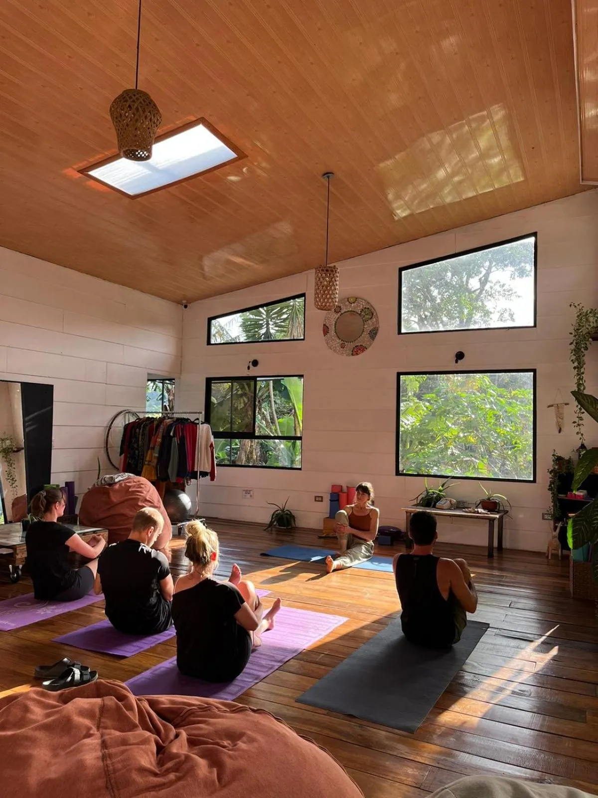 Fitness centre/facilities in OutBox Inn