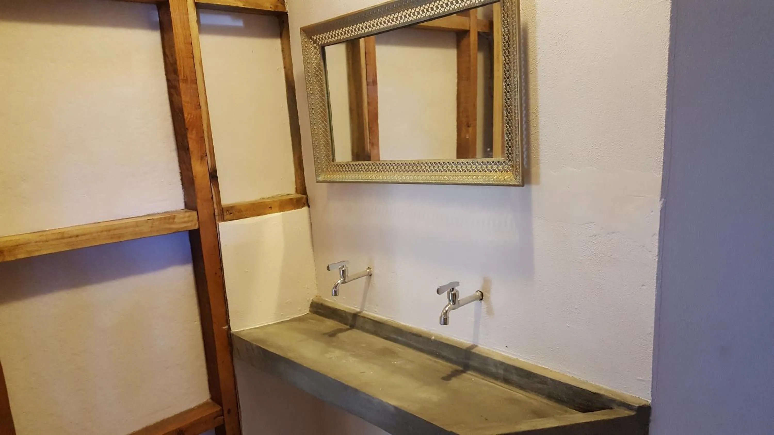 Bathroom in OutBox Inn