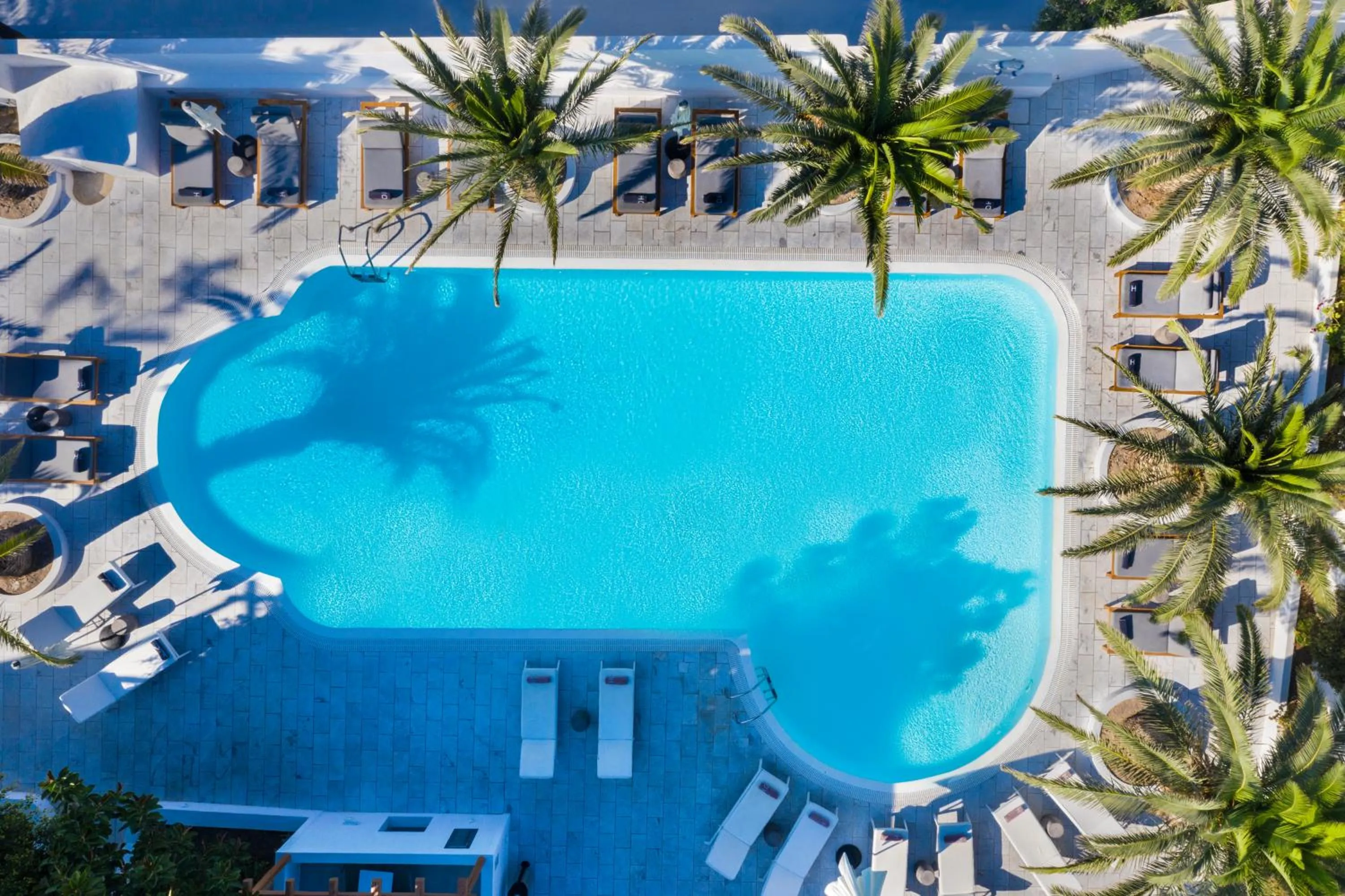 Swimming pool in Strogili Hotel - Adults Only