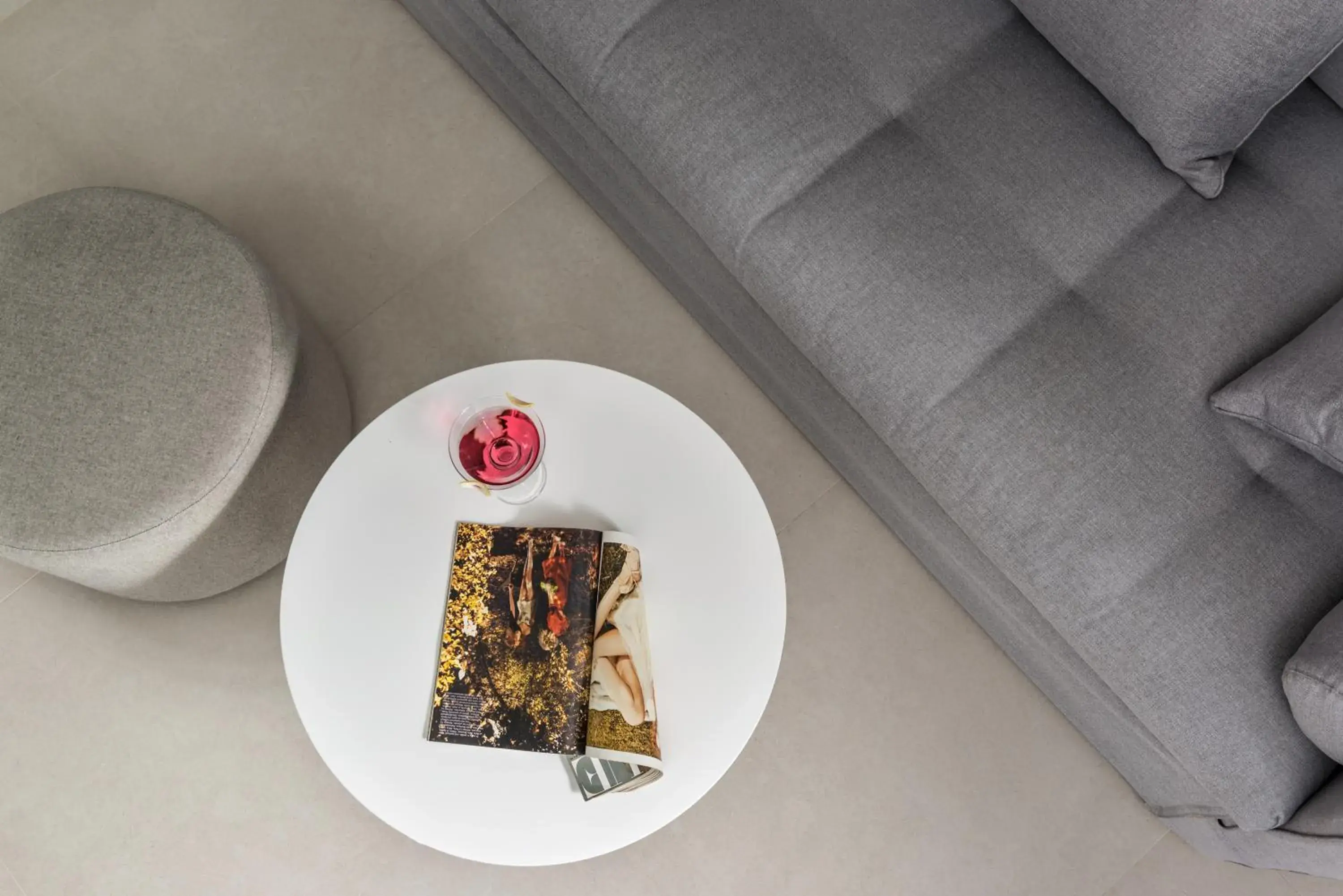 Living room in Strogili Hotel - Adults Only Living room in Strogili Hotel - Adults Only