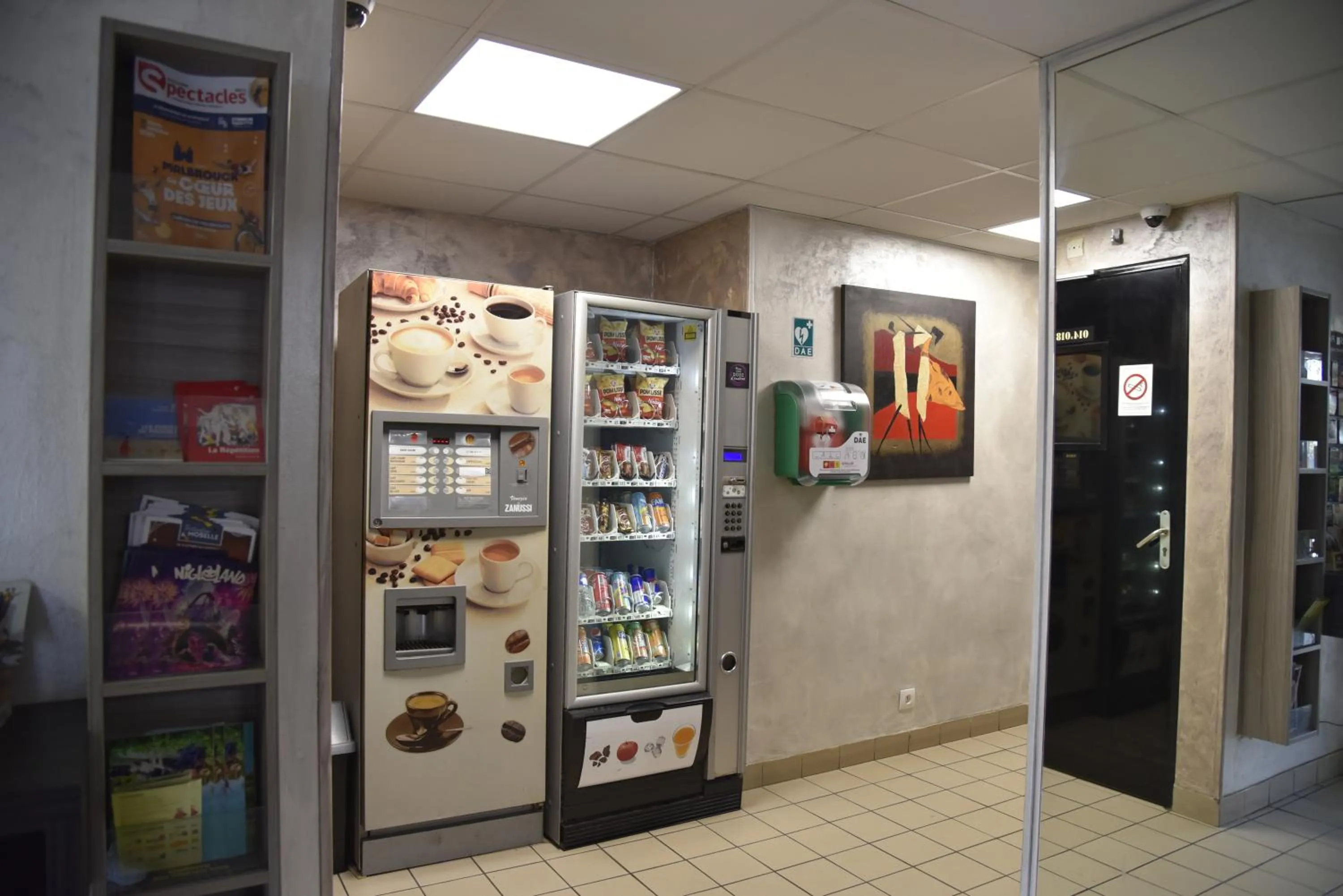 Lobby or reception in Hotel du Triangle