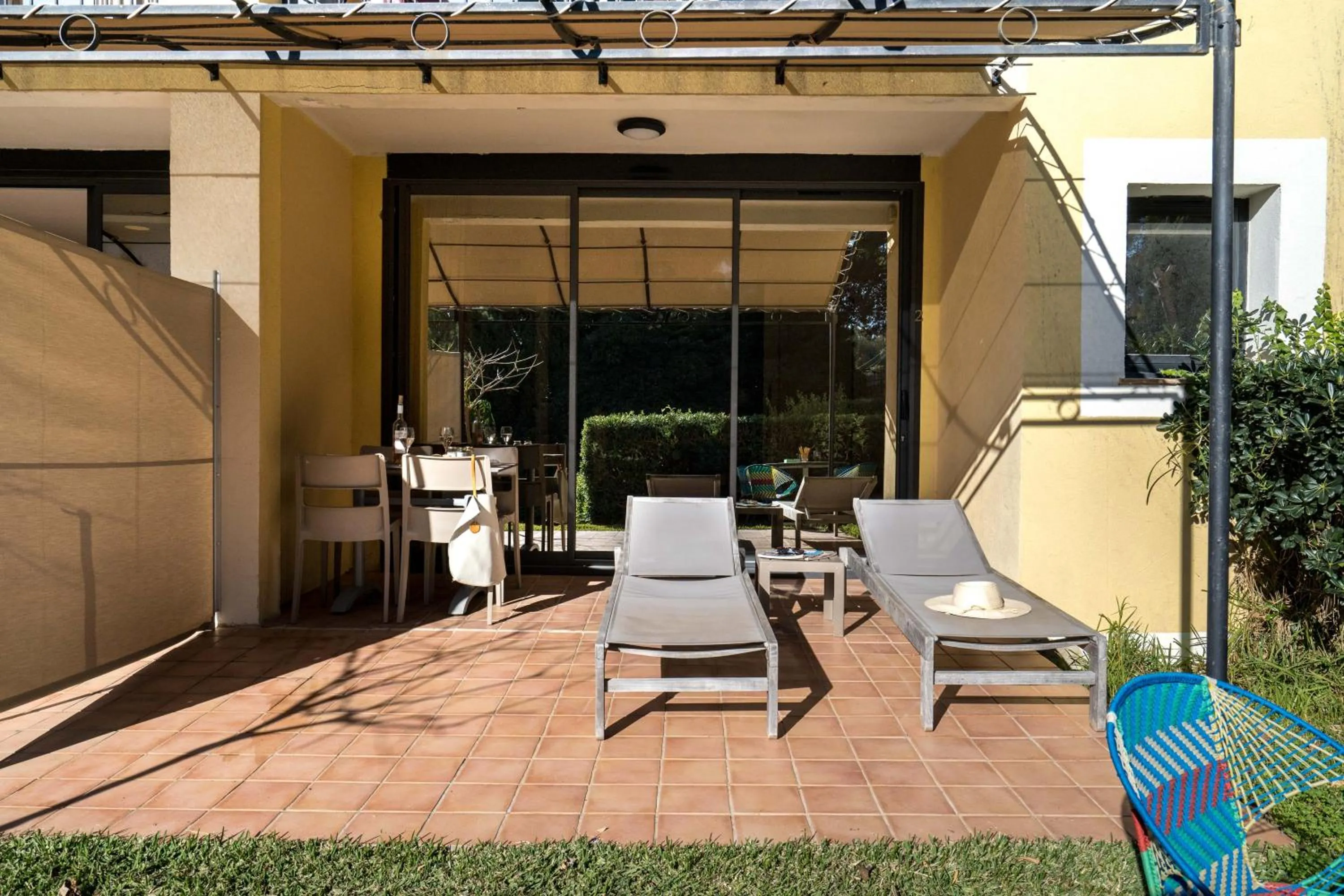 Patio in La Résidence du Bailli