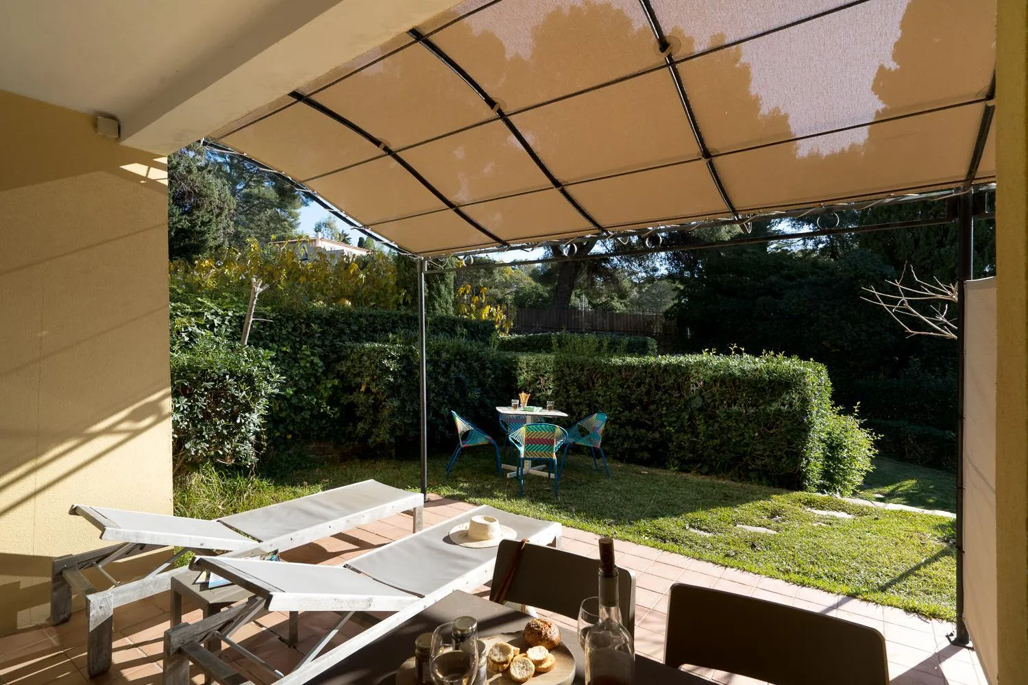 Patio in La Résidence du Bailli