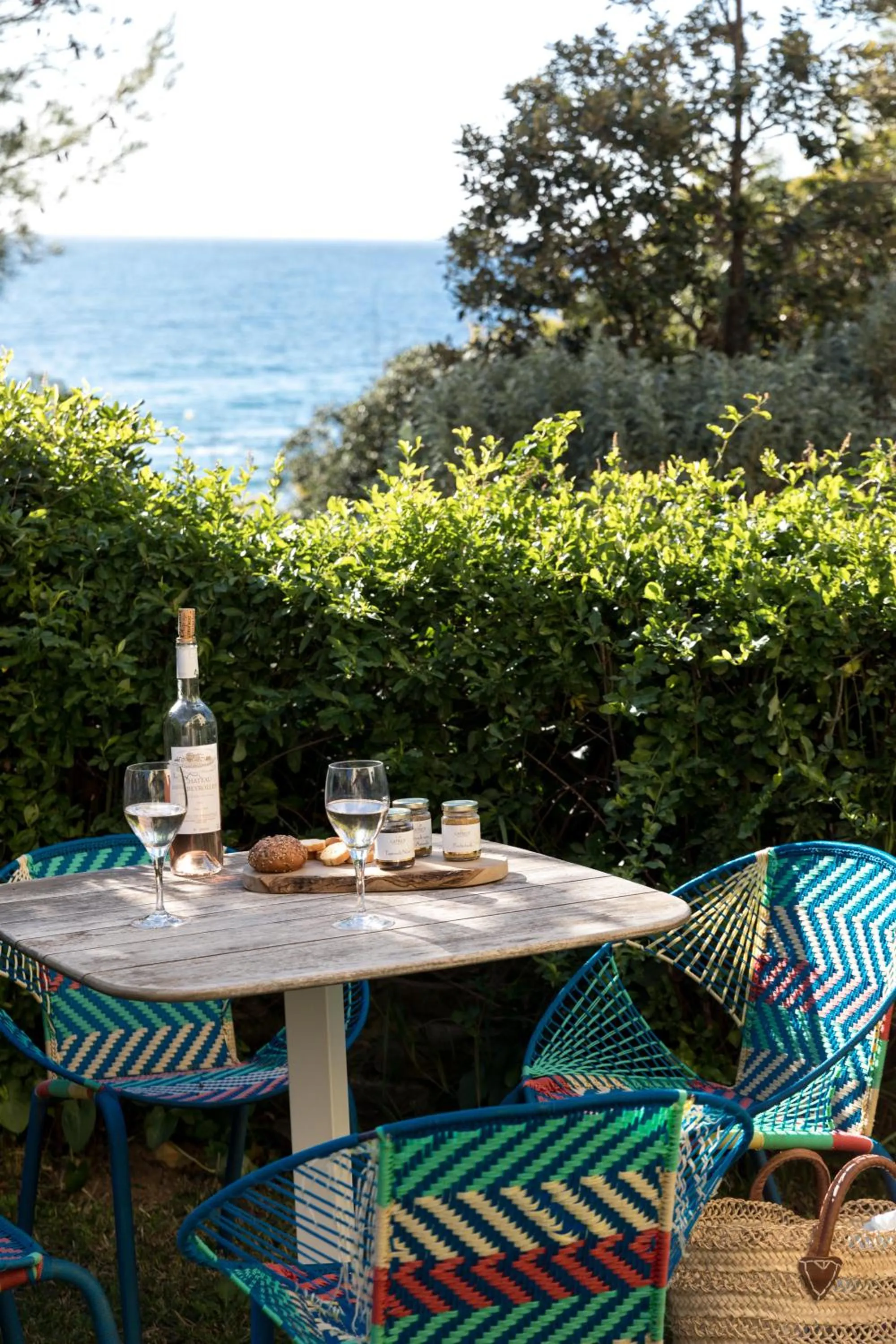 Patio in La Résidence du Bailli