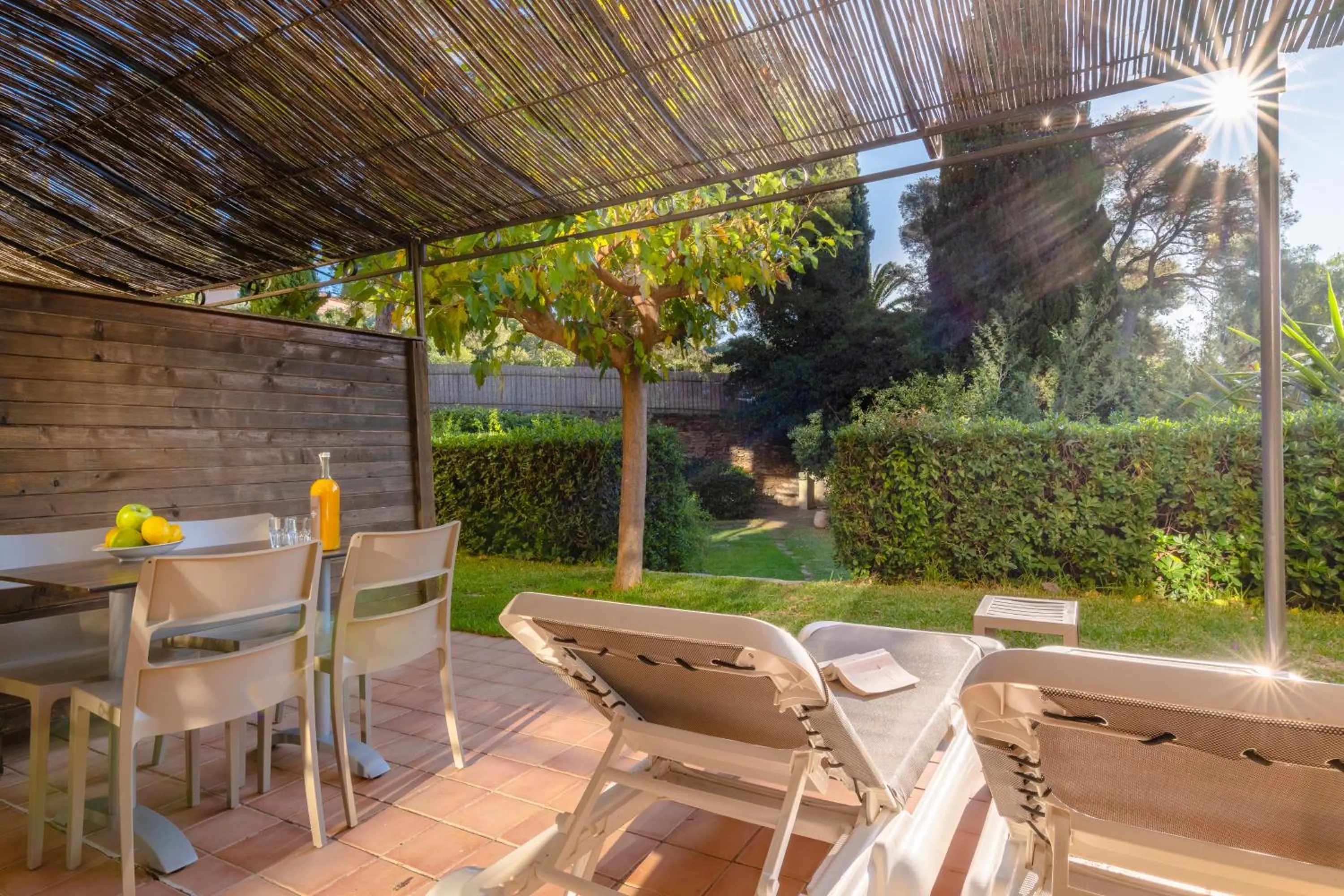 Patio in La Résidence du Bailli