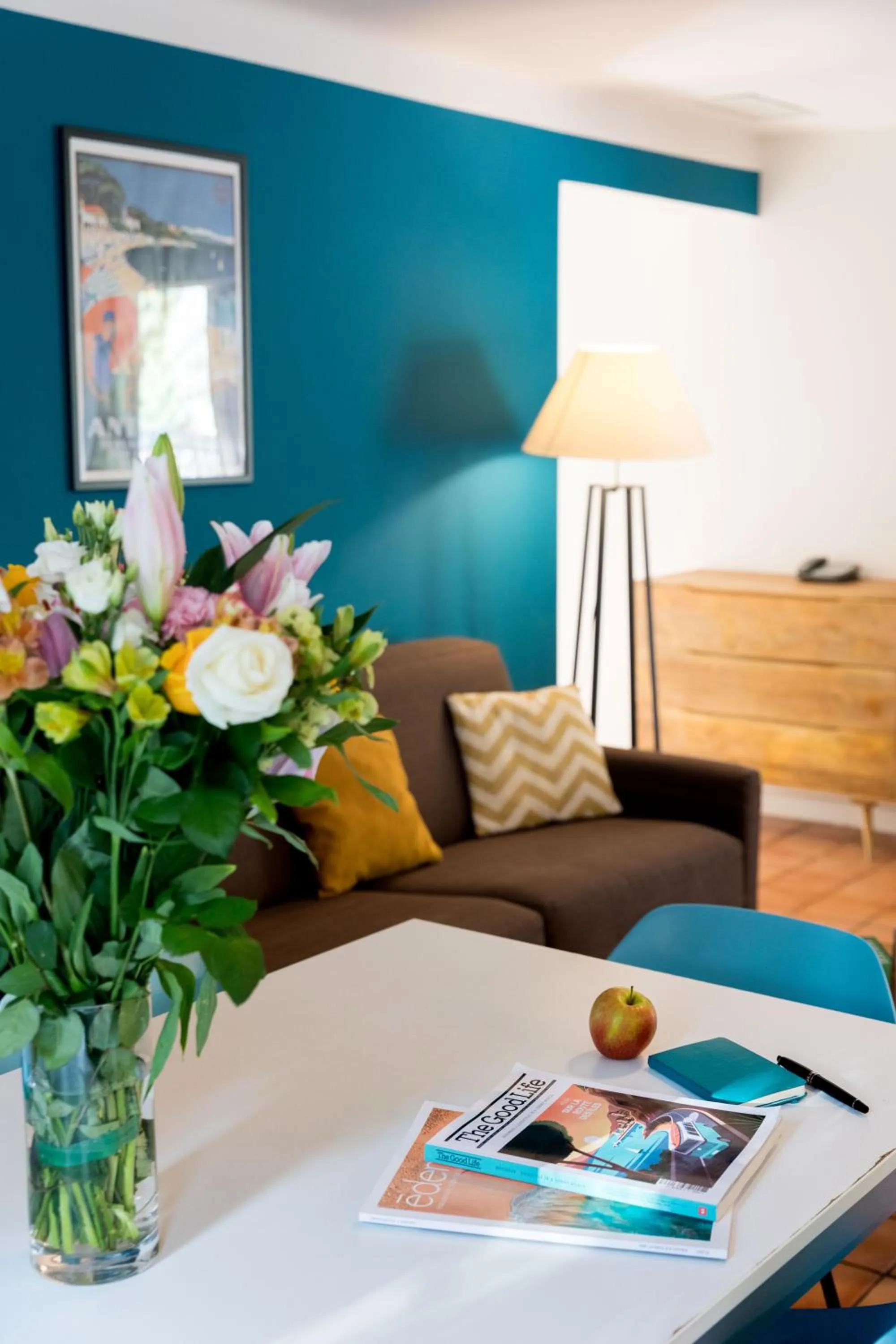 Living room in La Résidence du Bailli