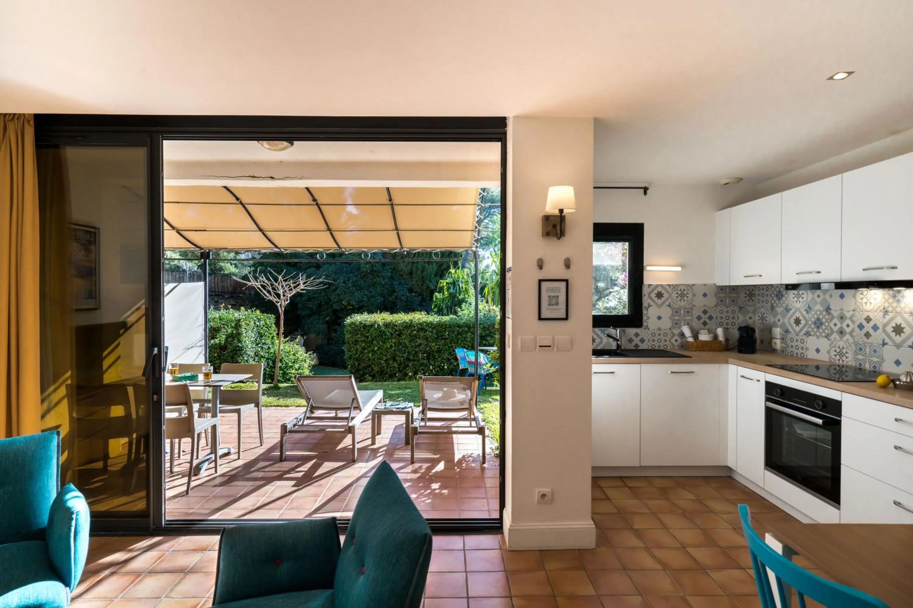 Patio in La Résidence du Bailli