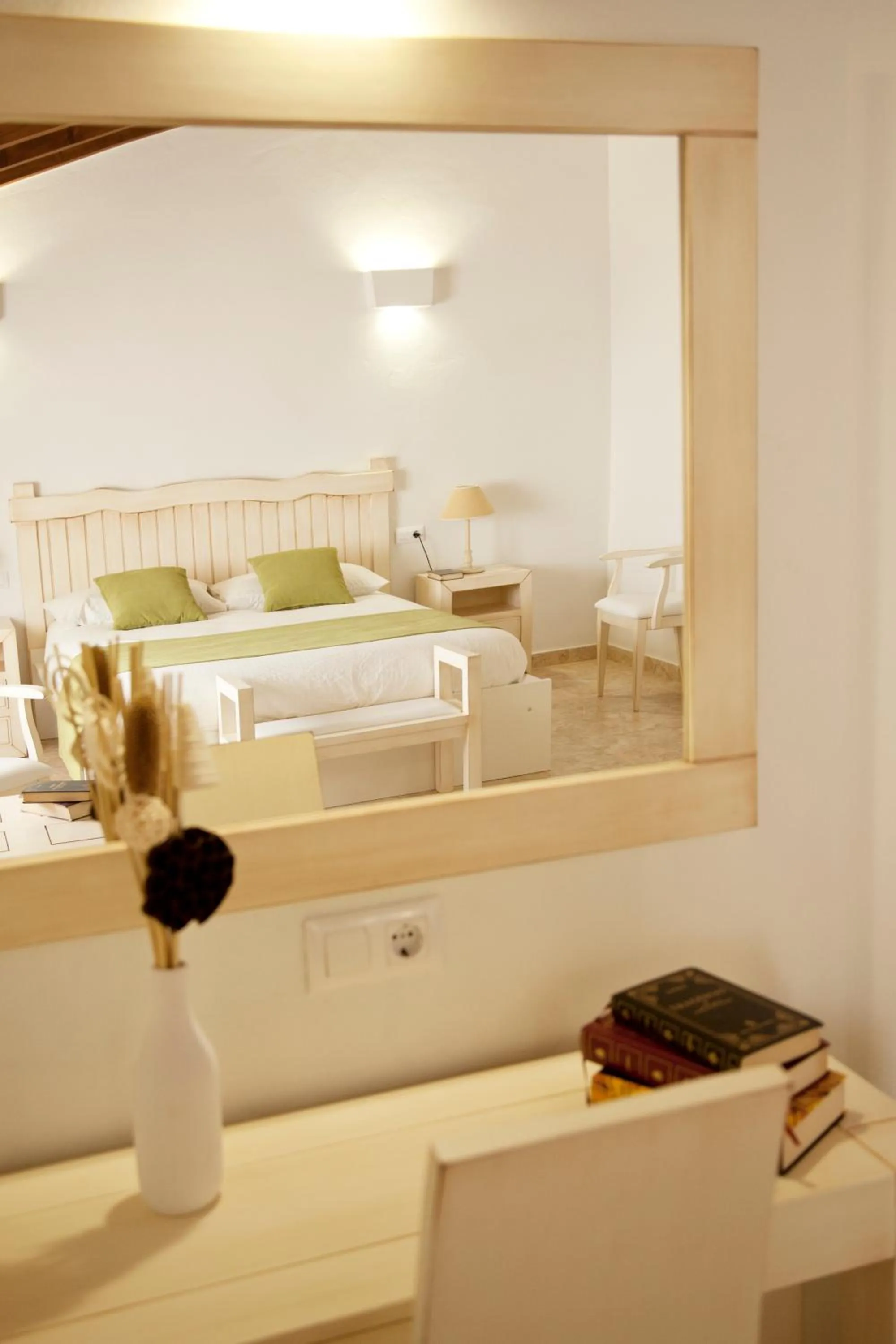 Bed in AROHAZ Hotel & Restaurante