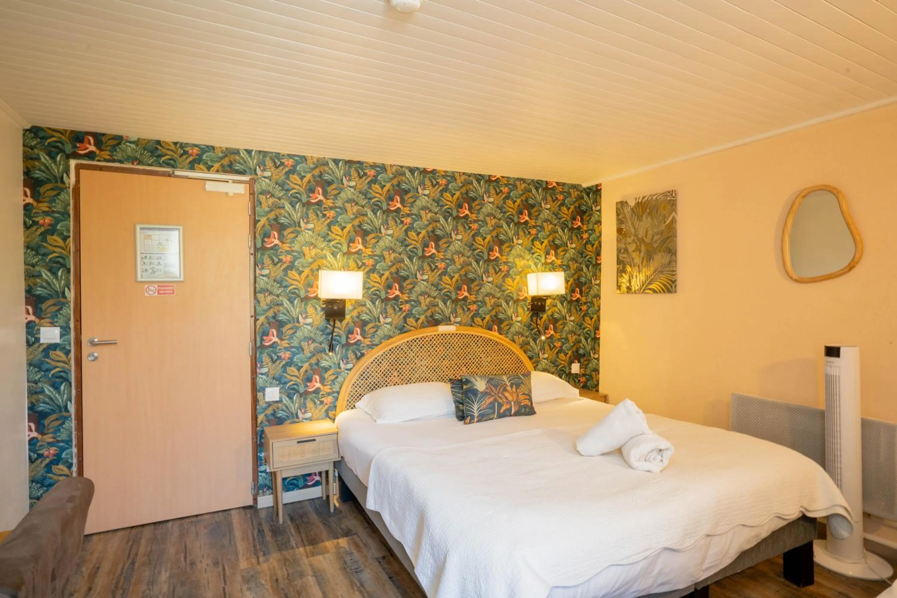 Bed in Hotel du Levant