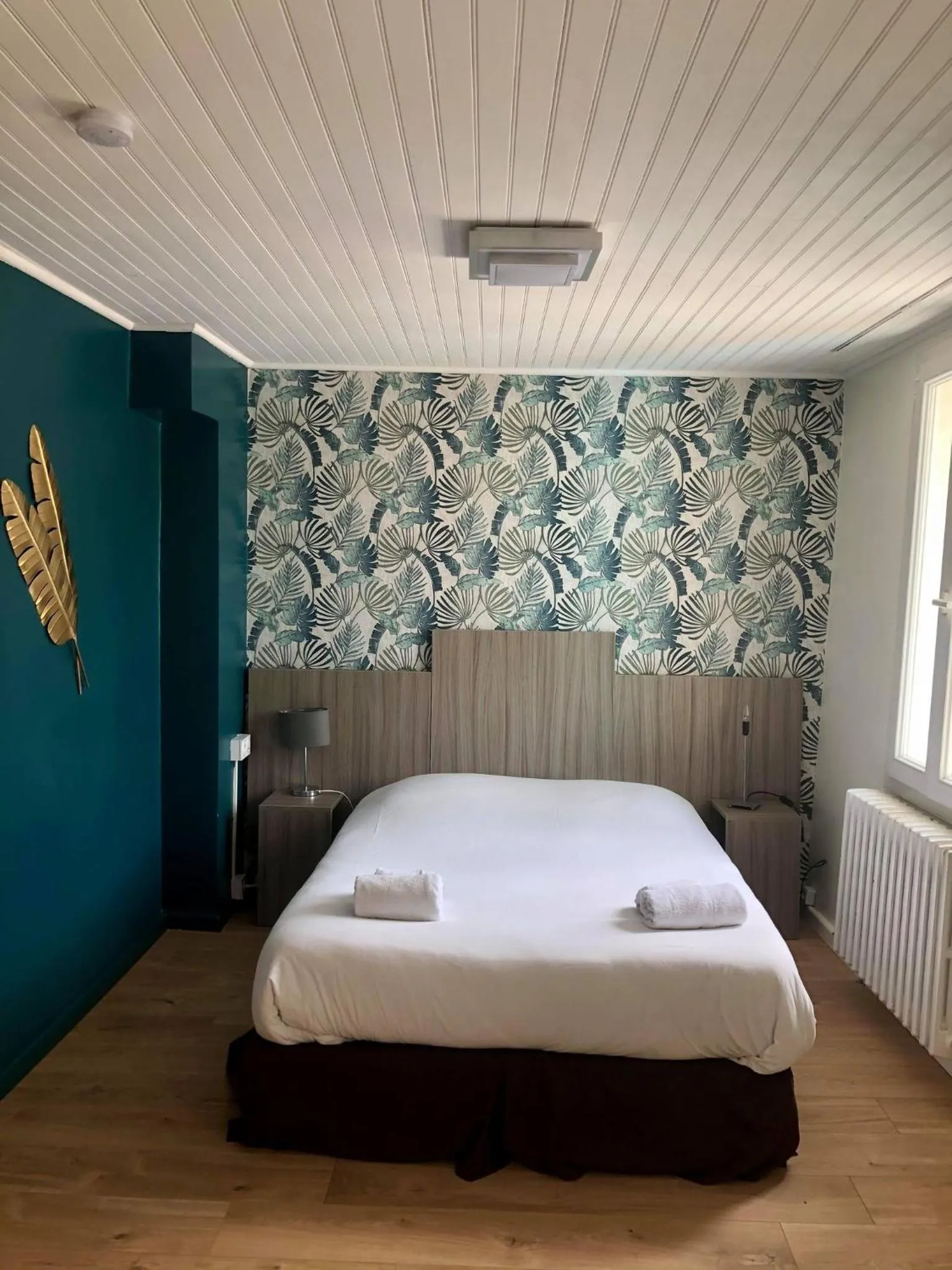 Bed in Hotel du Levant