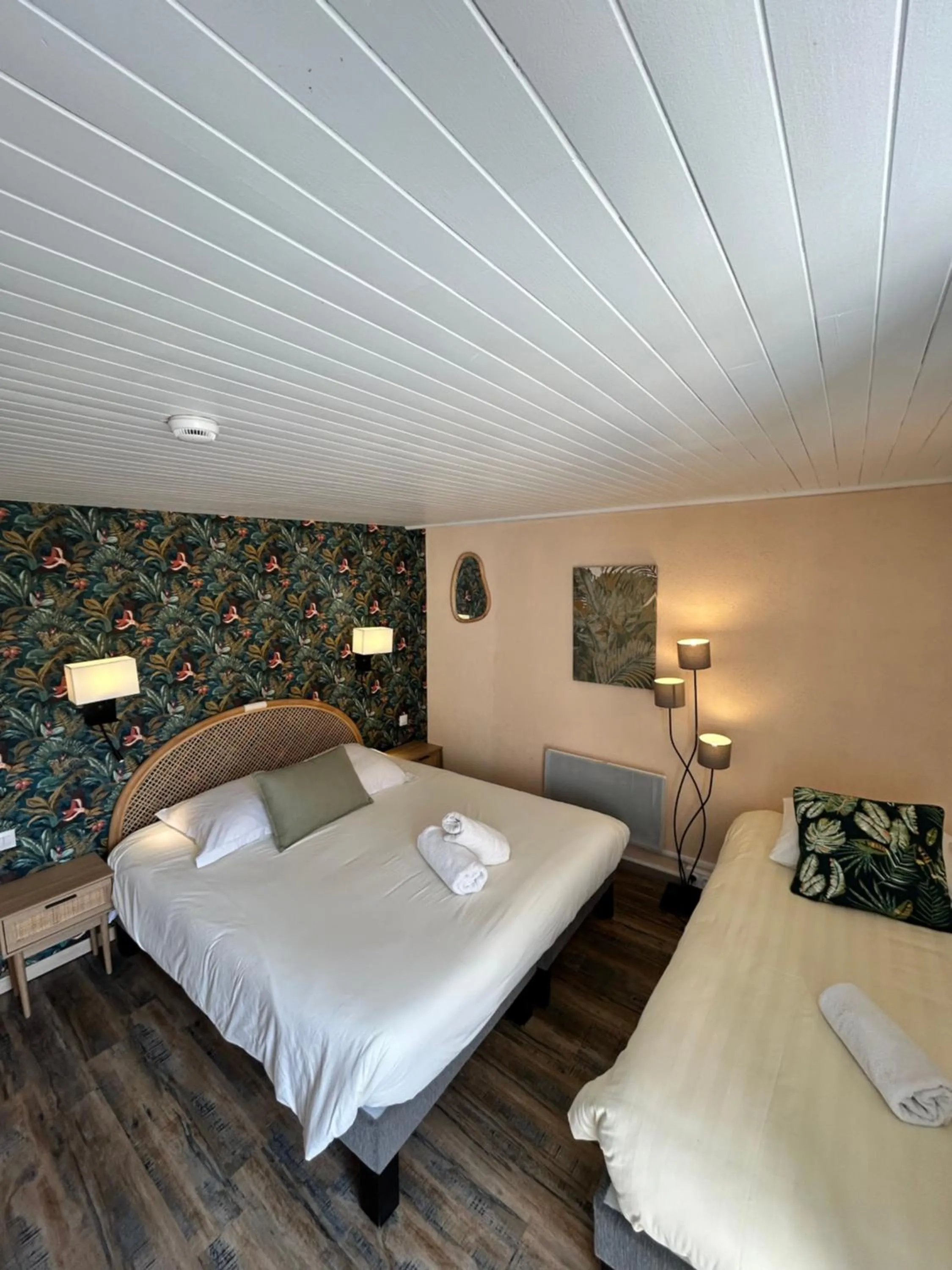 Bed in Hotel du Levant