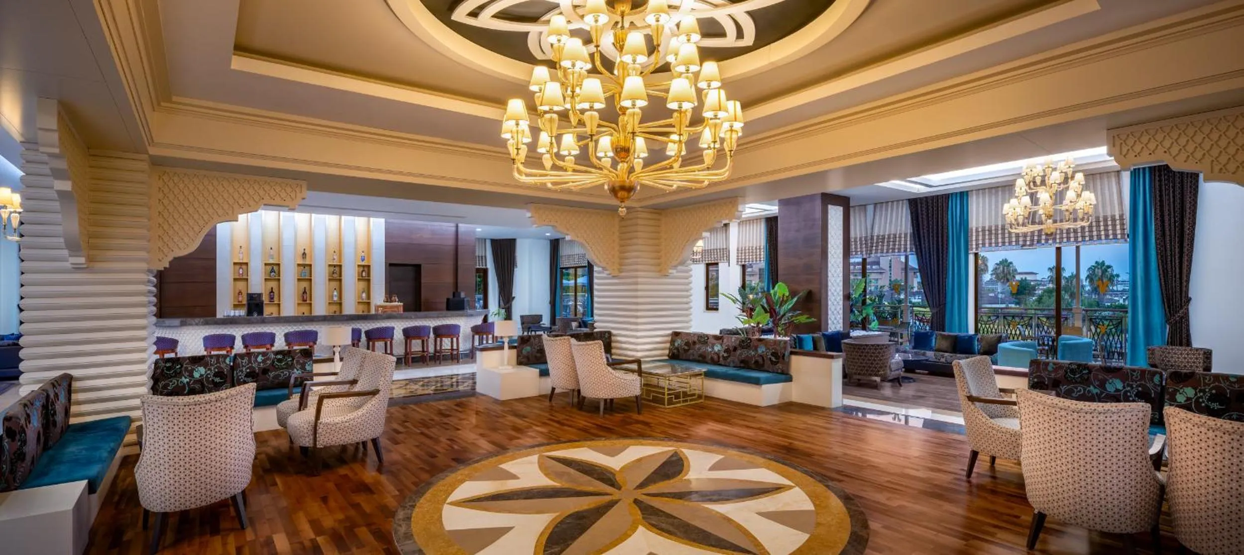 Seating area in Villa Side Residence