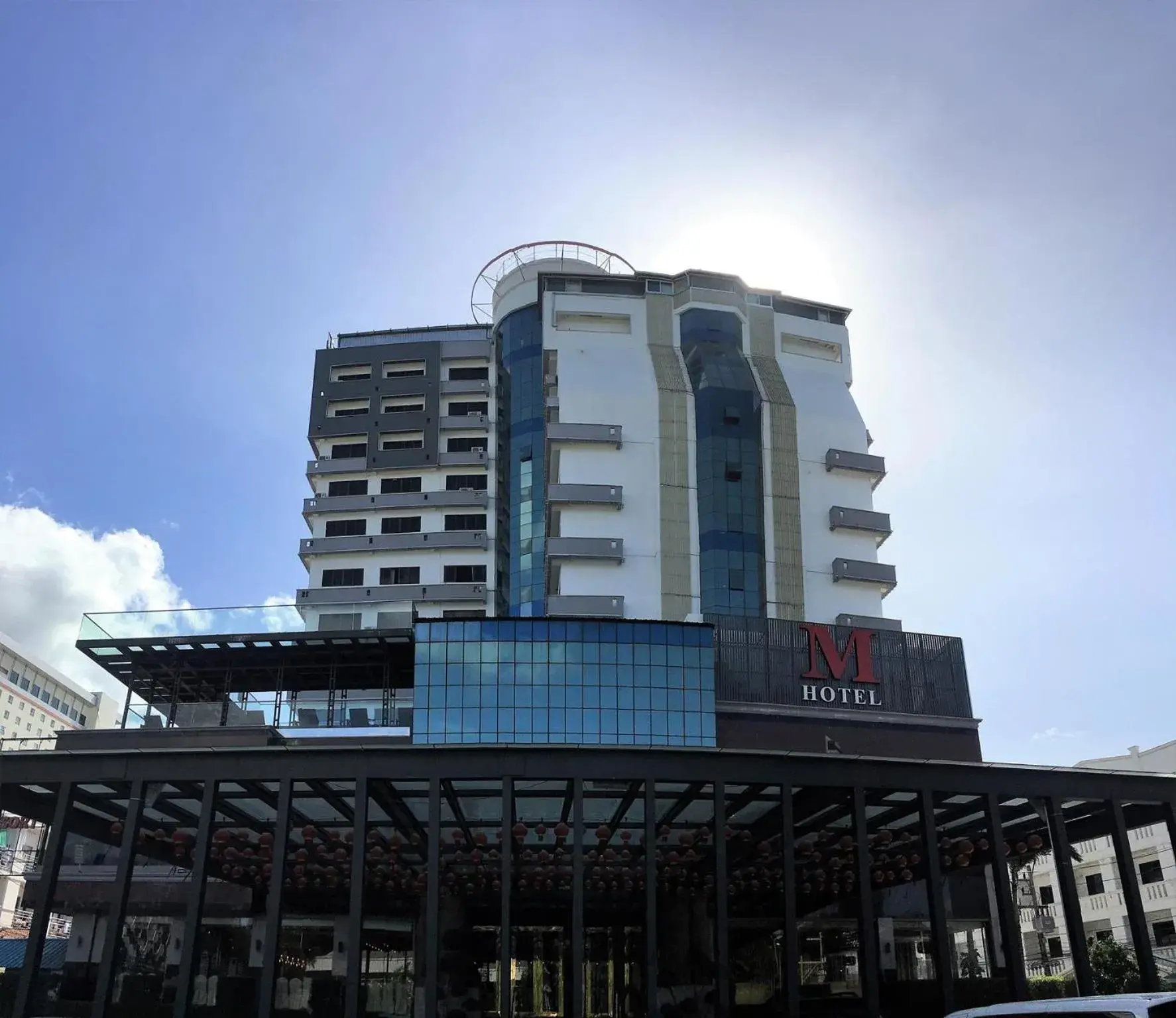 Property building in M Hotel Danok Property building in M Hotel Danok
