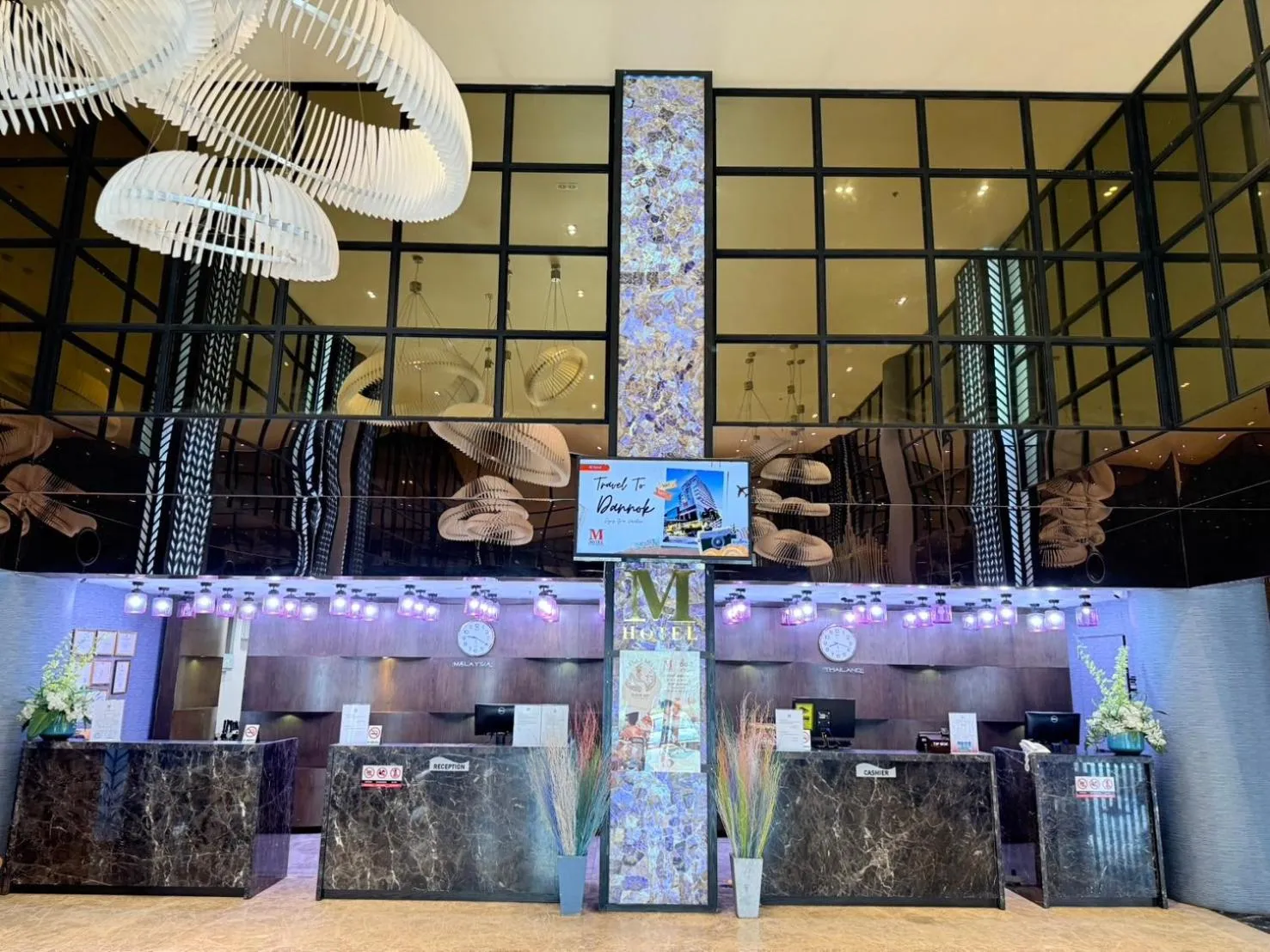 Lobby or reception in M Hotel Danok