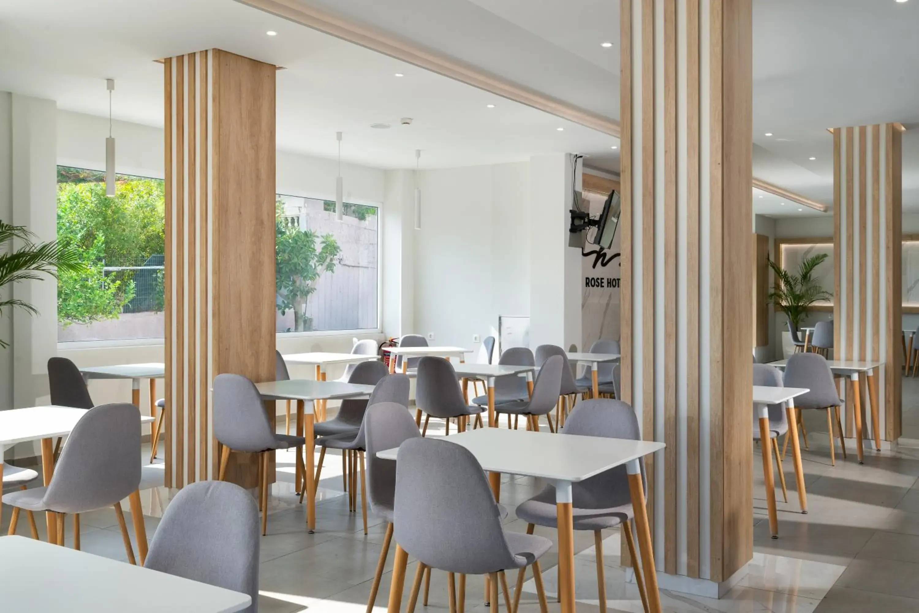 Lobby or reception in Rose Hotel Faliraki Lobby or reception in Rose Hotel Faliraki