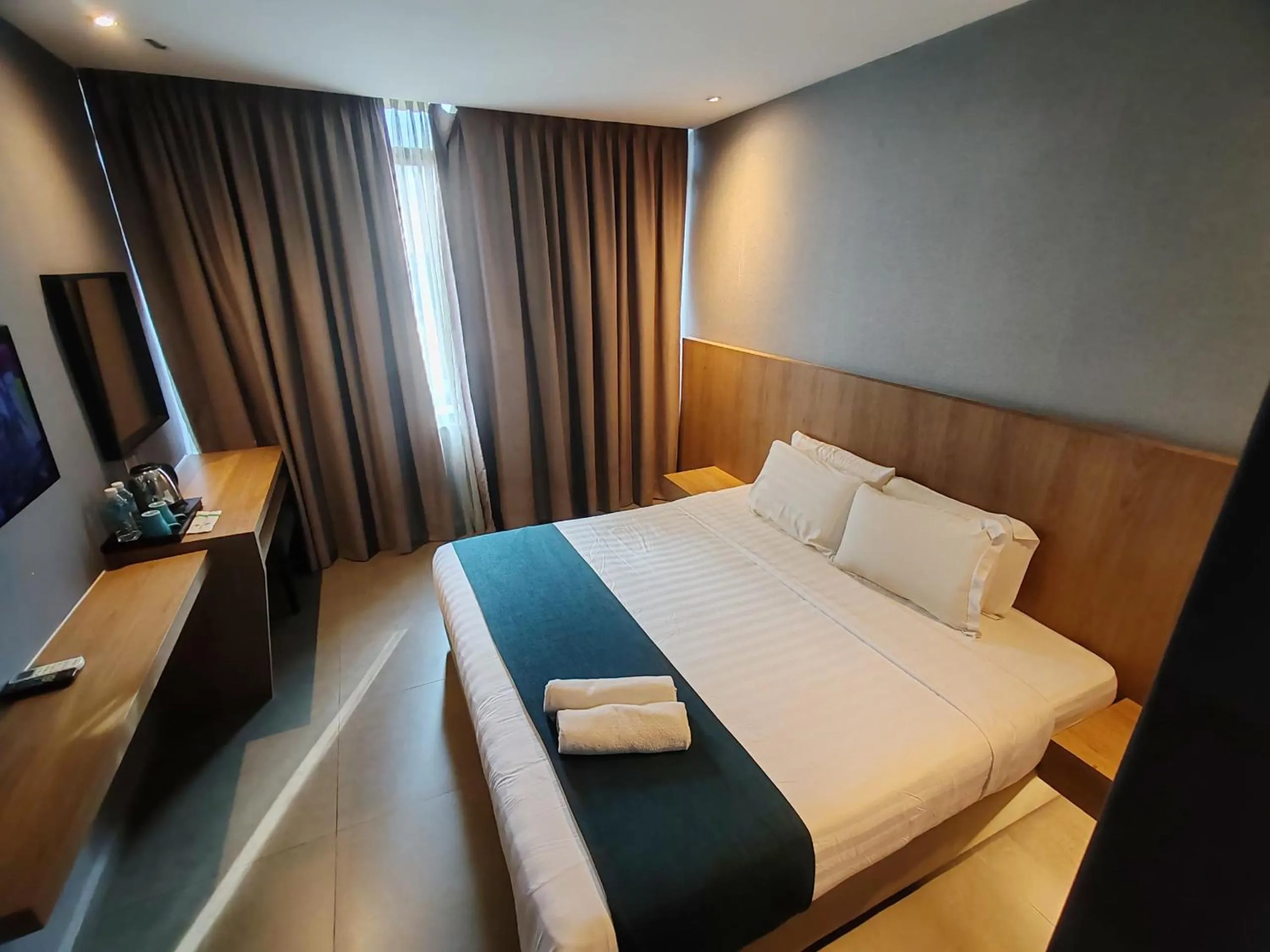 Bedroom, Bed in Orange Business Hotel Petaling Jaya