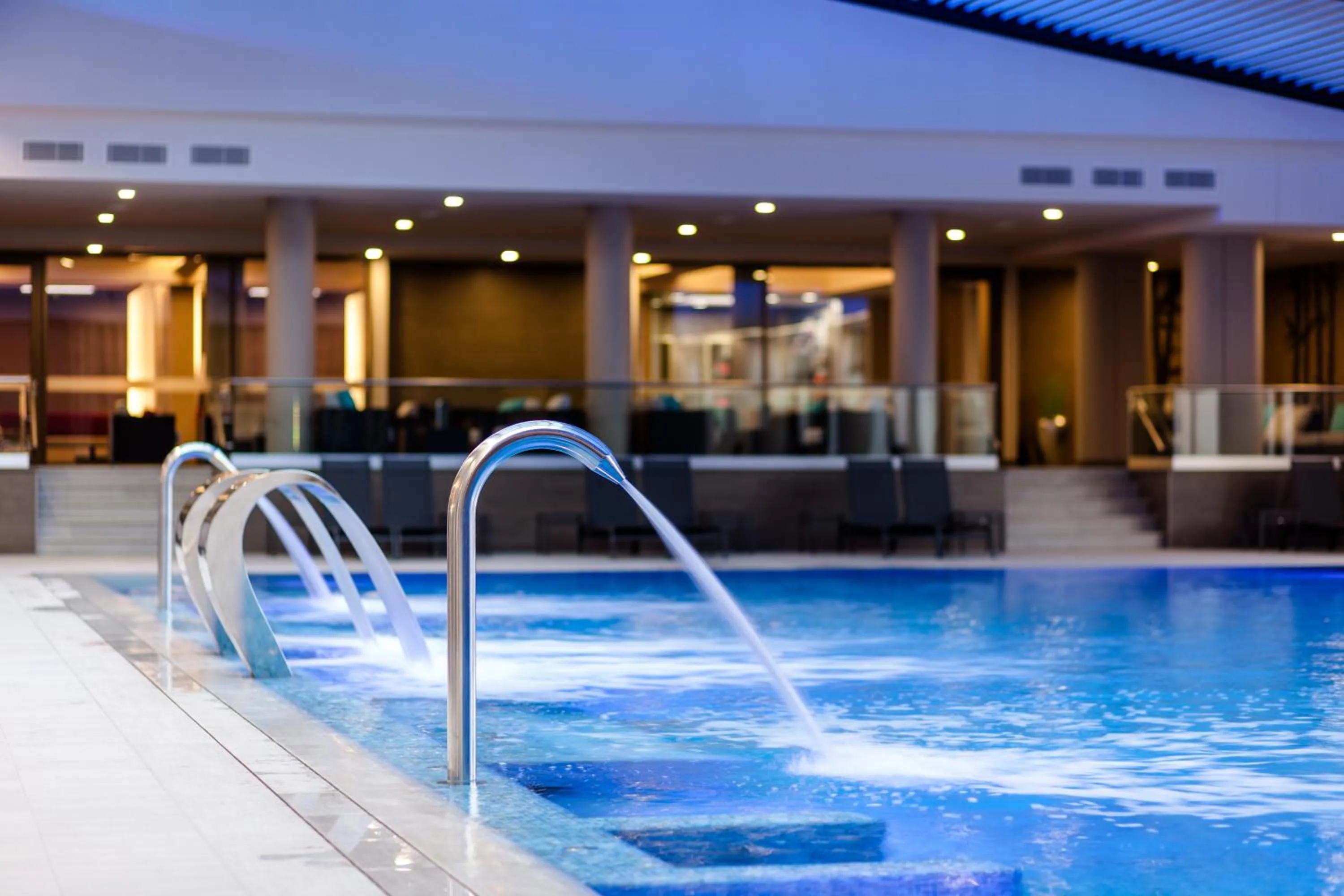 Swimming pool in Ramada Plaza by Wyndham Bucharest Convention Center