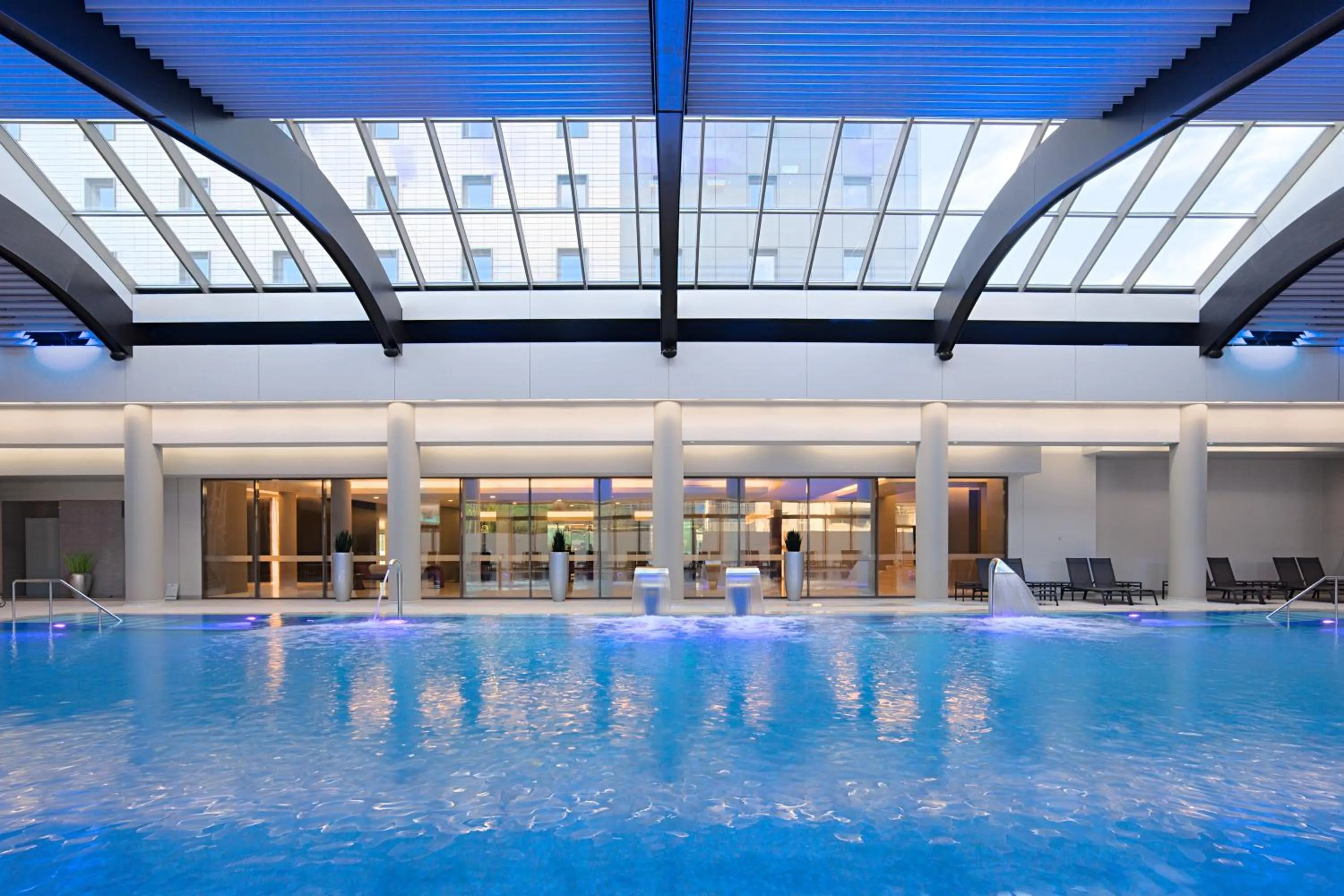 Swimming pool in Ramada Plaza by Wyndham Bucharest Convention Center