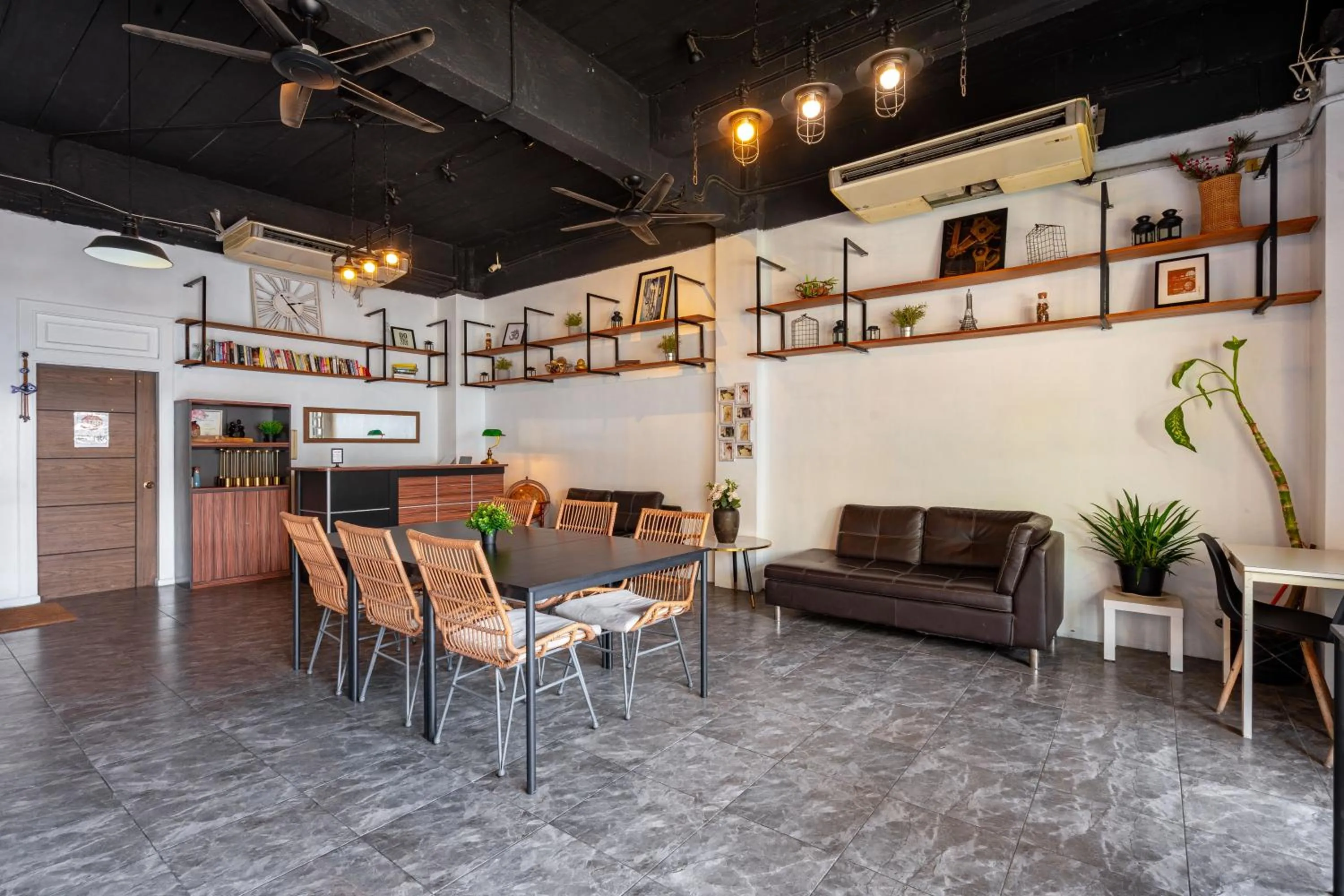 Lobby or reception in Kata Station Boutique Hotel