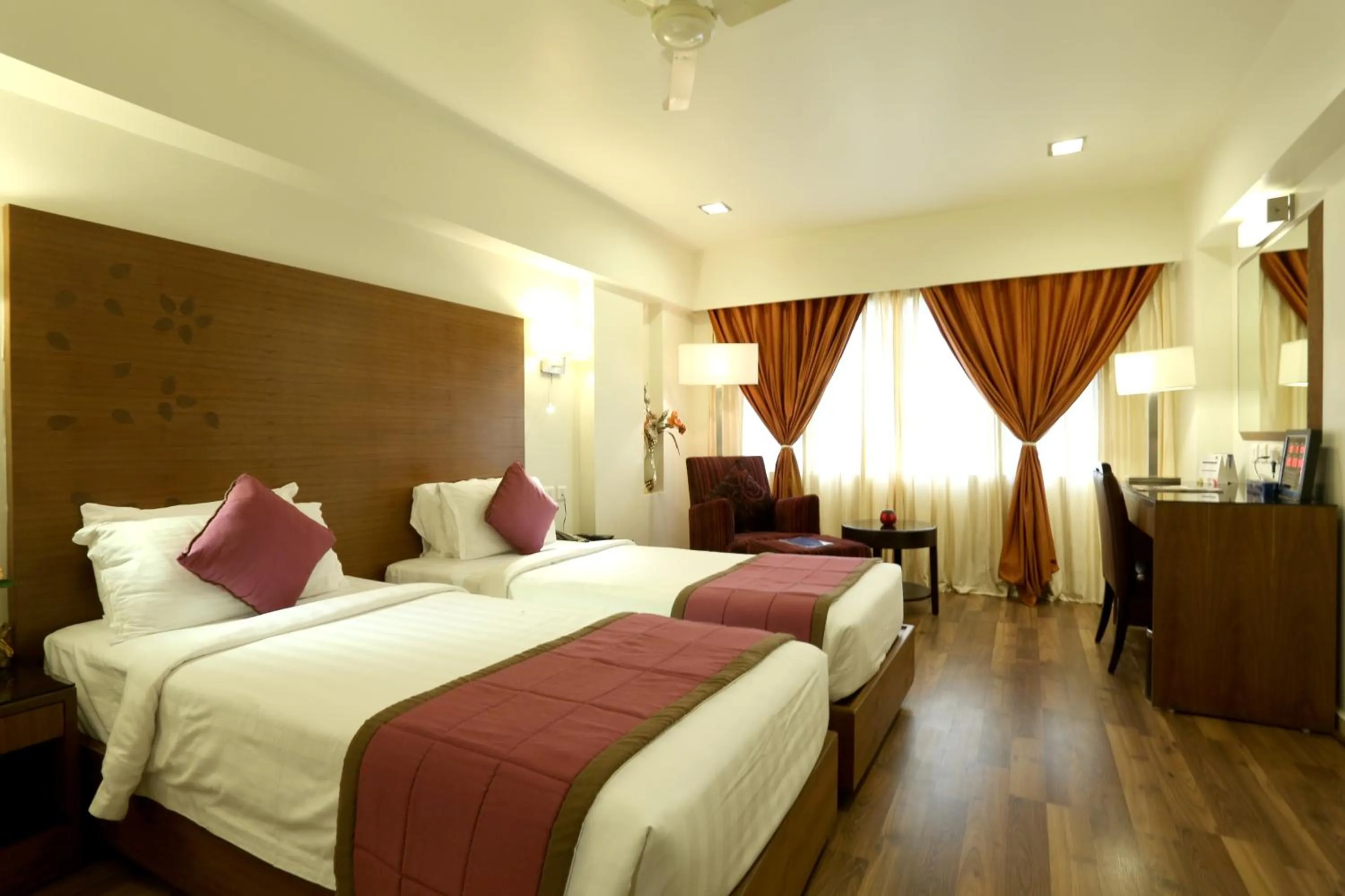 Bed in Best Western Ramachandra