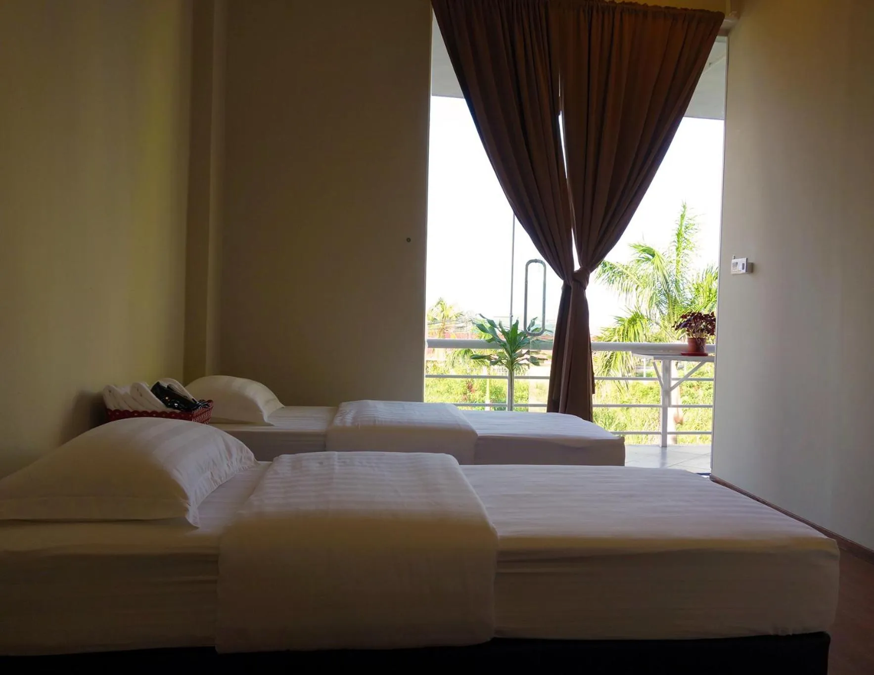 Bed in AE Semporna Guesthouse 极潜旅店