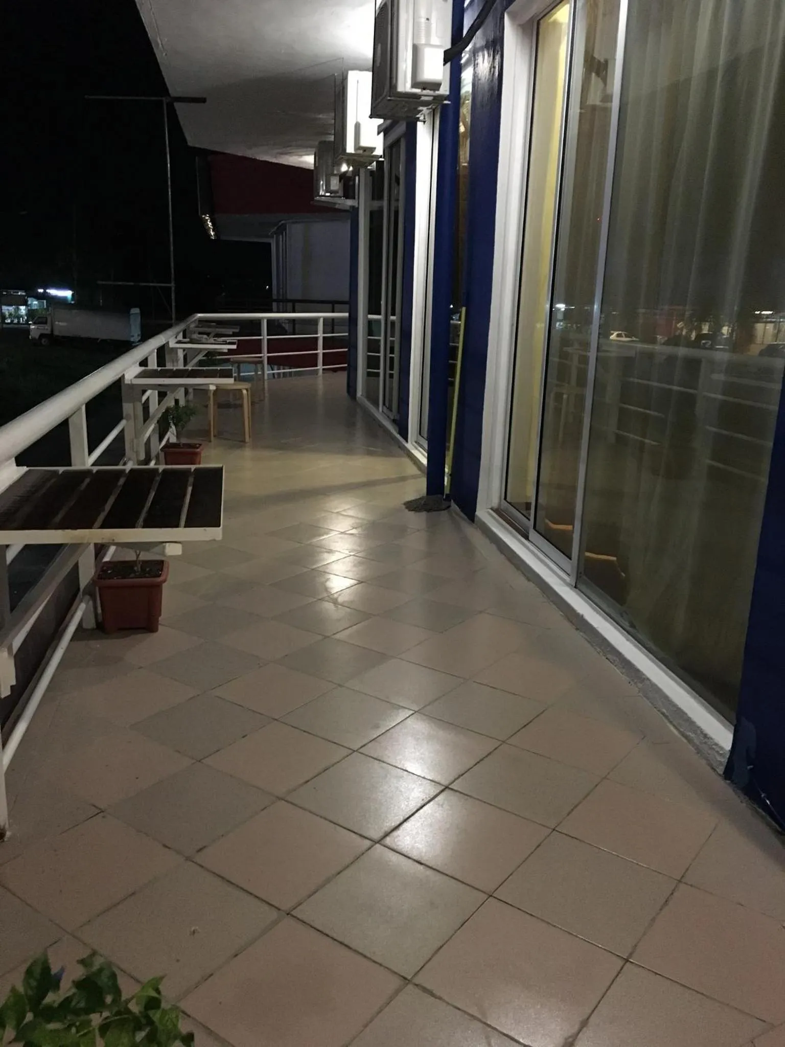 Balcony/Terrace in AE Semporna Guesthouse 极潜旅店