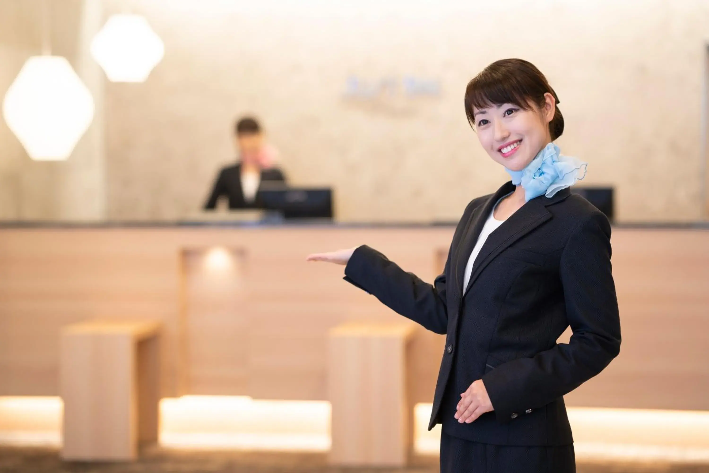 Lobby or reception in Just Inn Premium Toyohashi Station Lobby or reception in Just Inn Premium Toyohashi Station