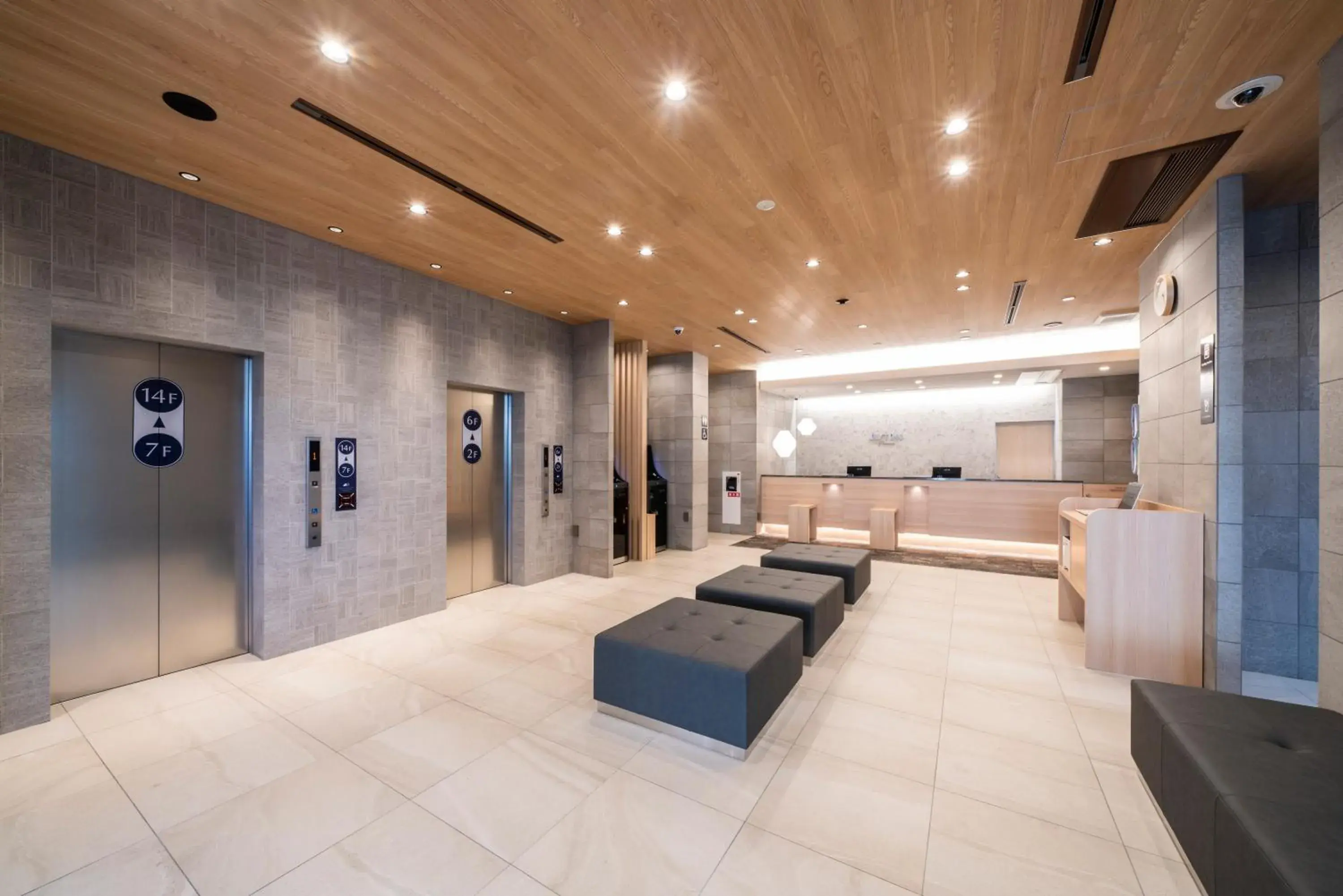 Lobby or reception in Just Inn Premium Toyohashi Station Lobby or reception in Just Inn Premium Toyohashi Station