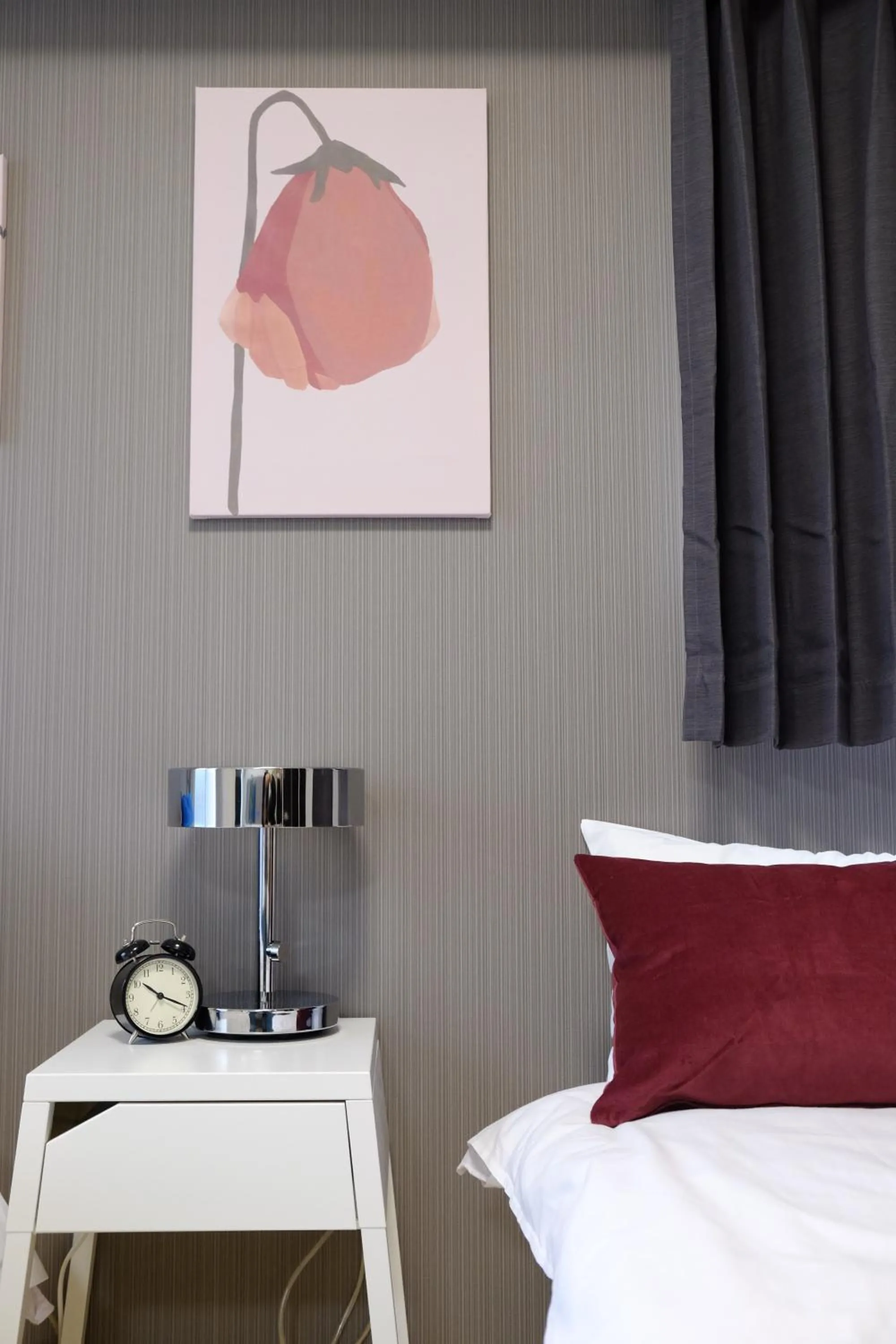 Decorative detail, Bed in Universal Haneda