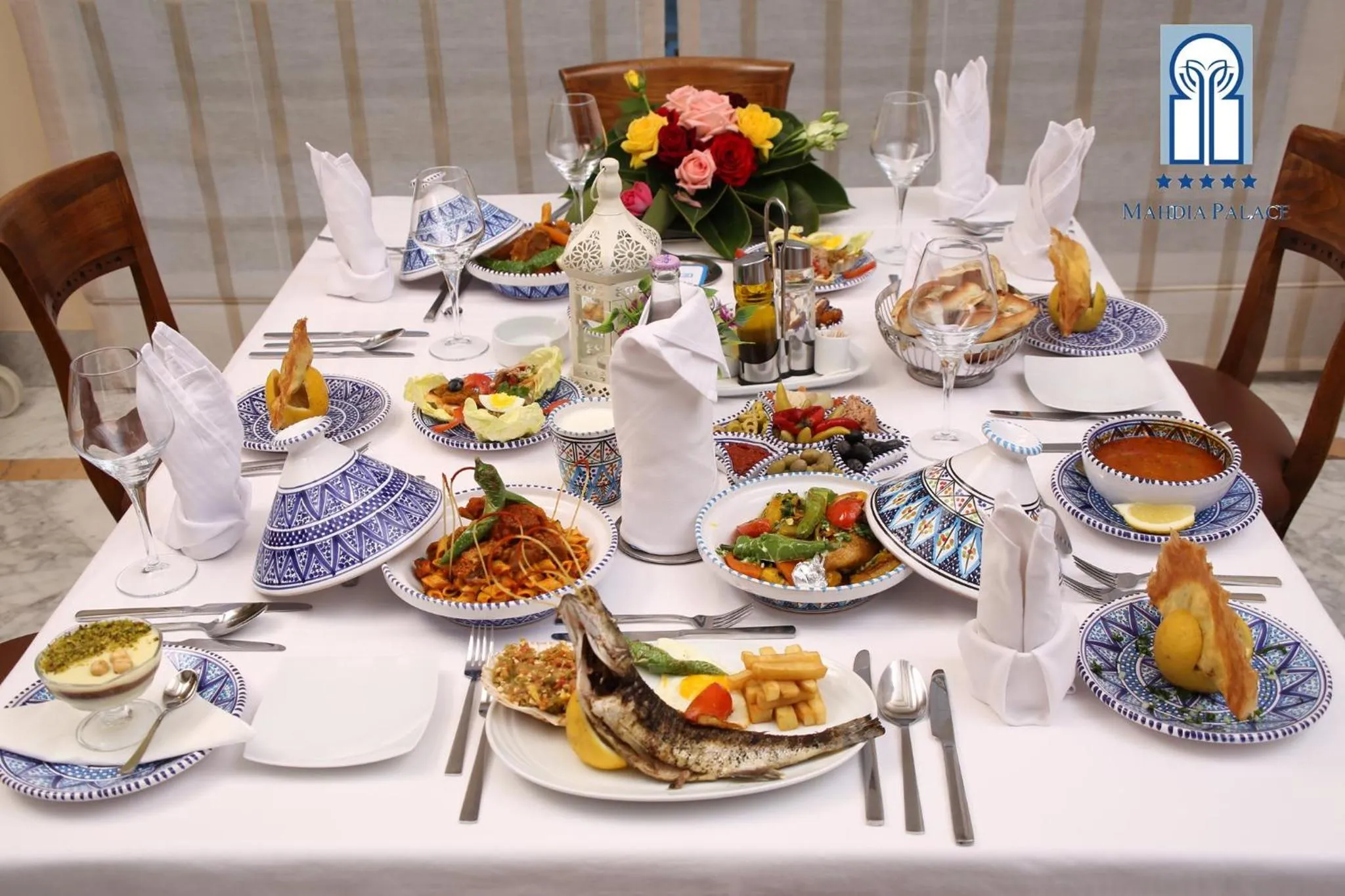 Food in Mahdia Palace Thalasso