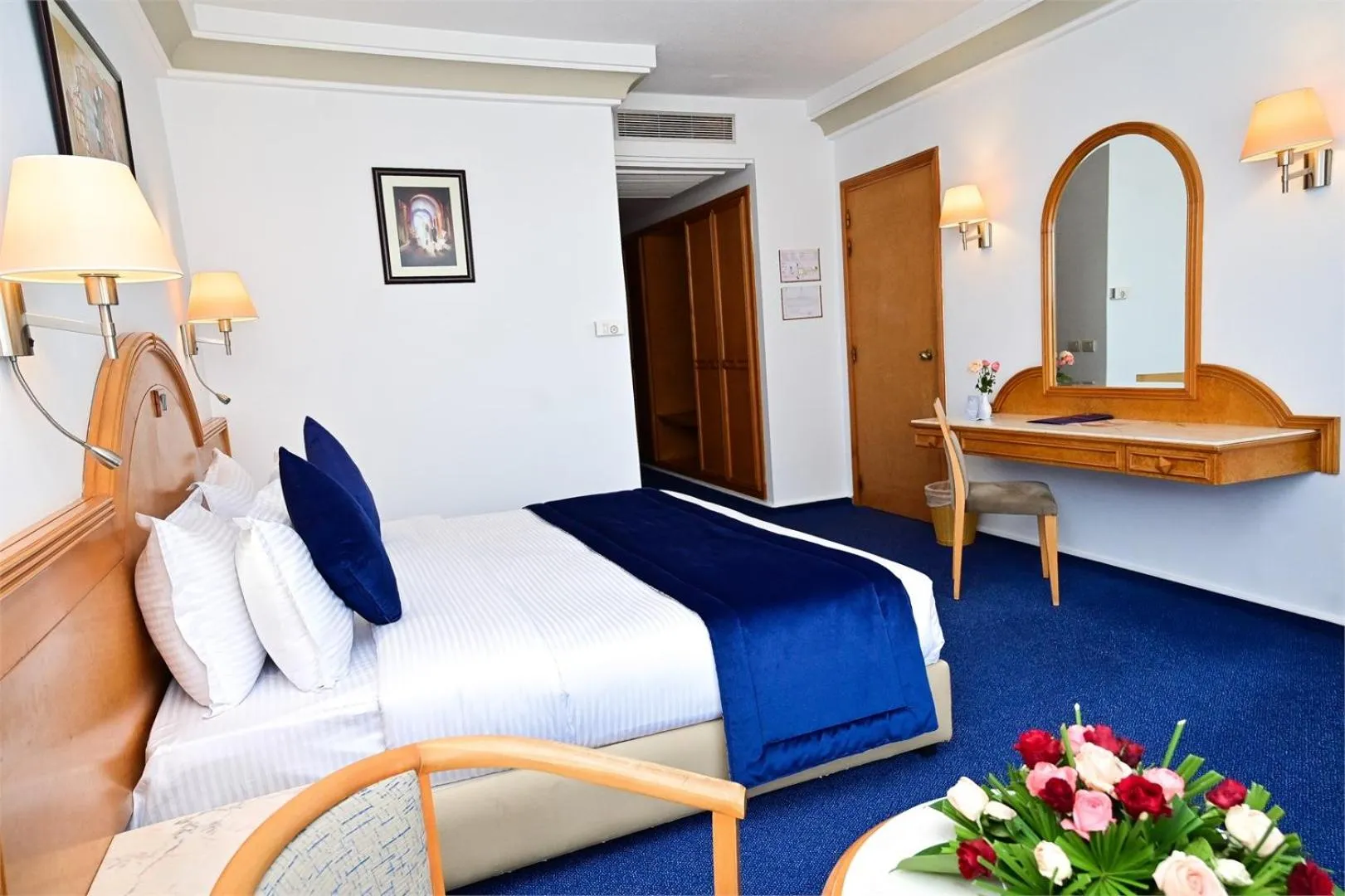 Bed in Mahdia Palace Thalasso