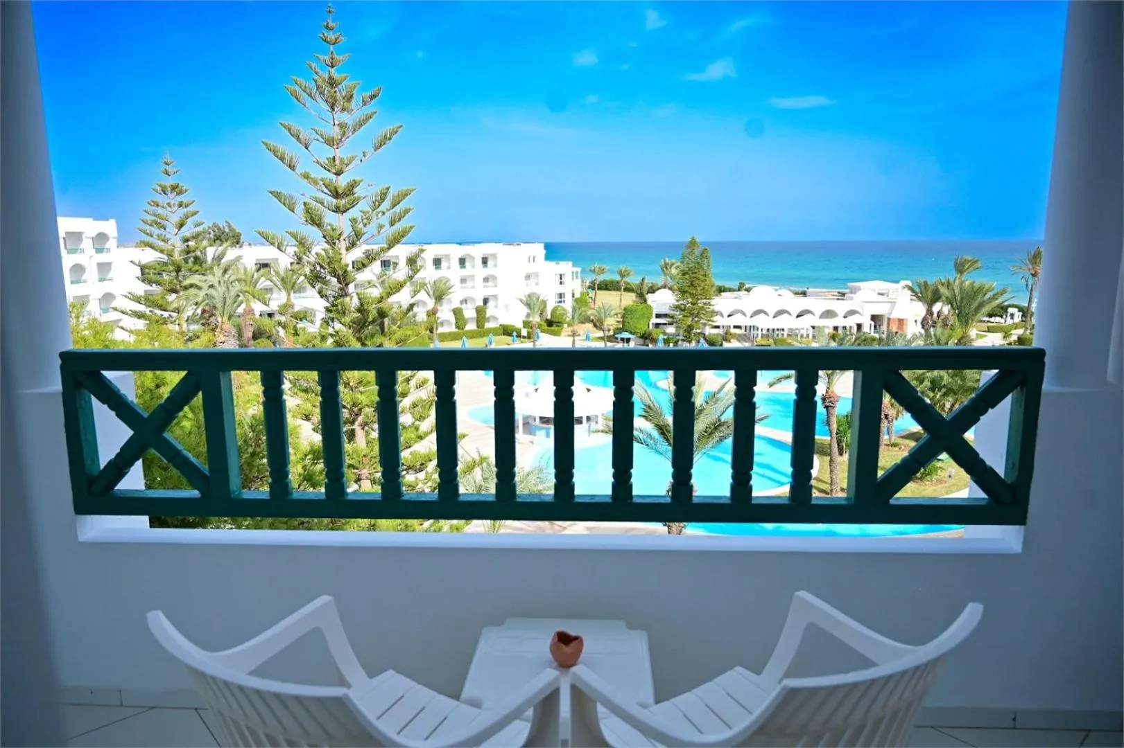 Bird's eye view in Mahdia Palace Thalasso