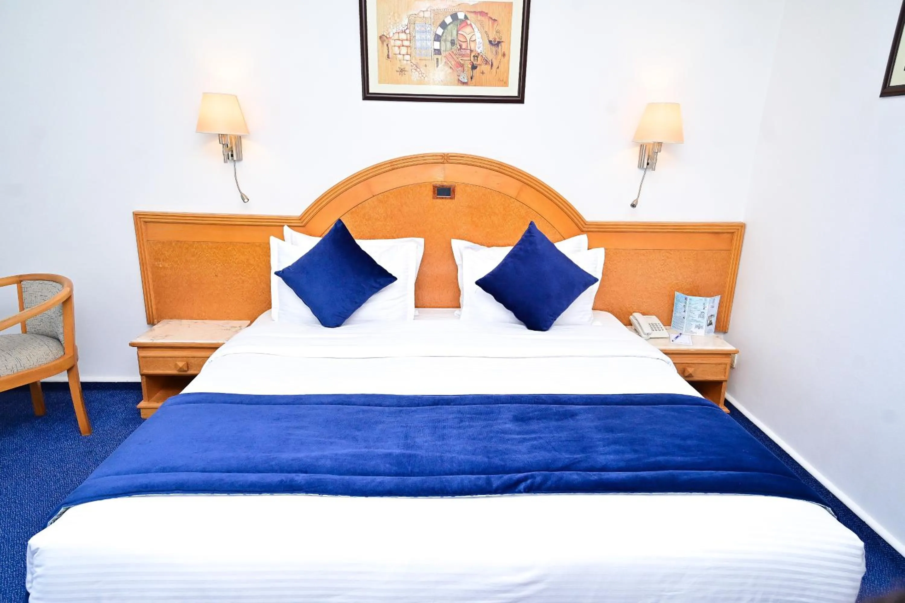 Bed in Mahdia Palace Thalasso