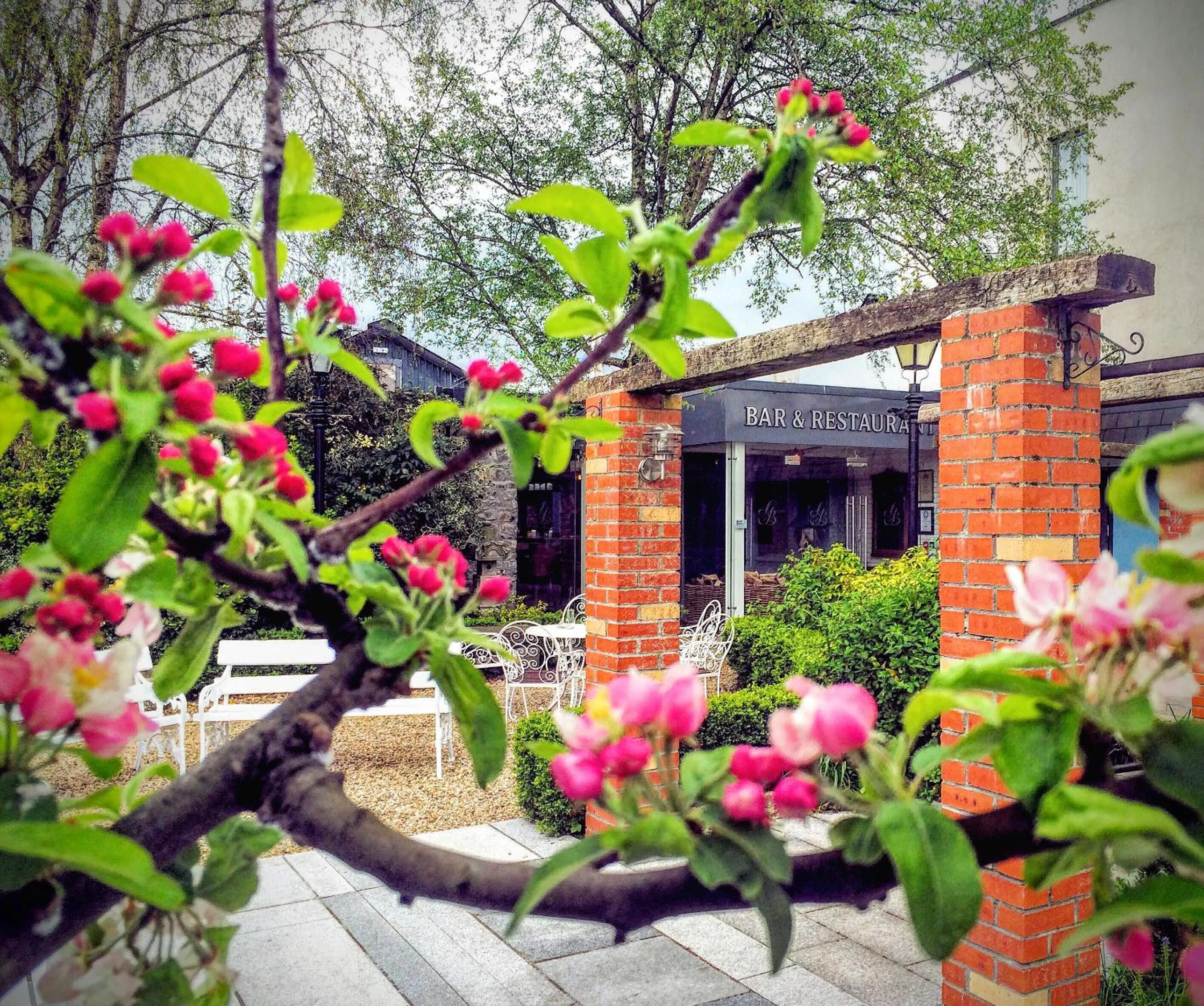 Garden in Lord Bagenal Inn