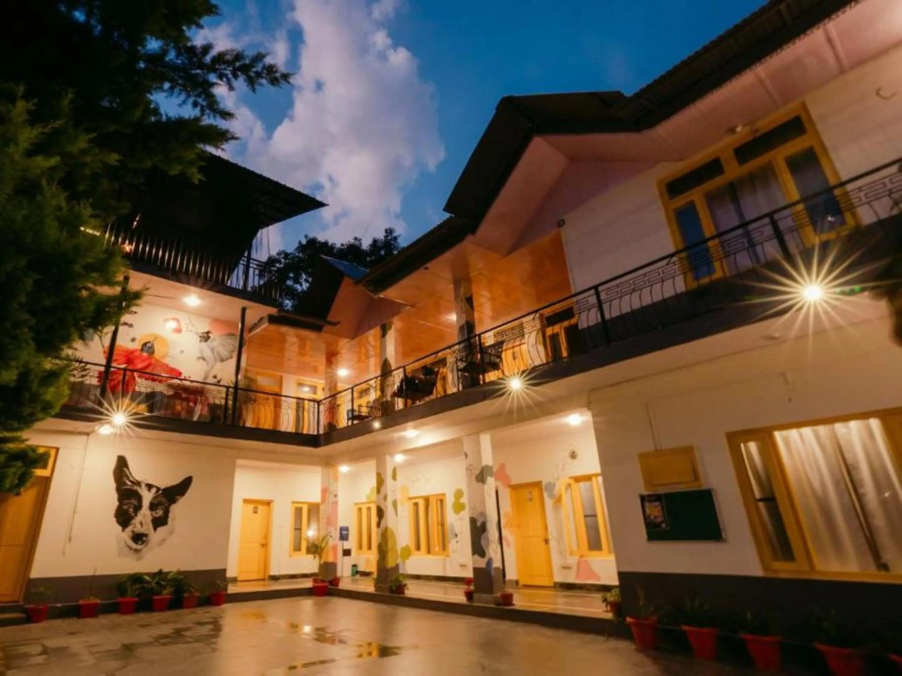 Property building in The Hosteller Bir