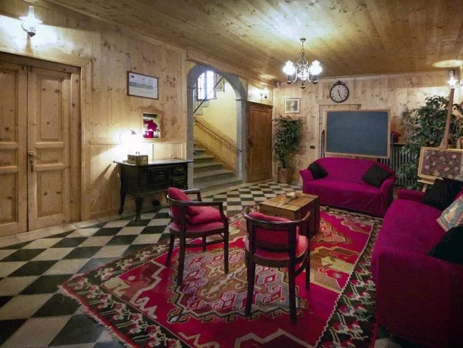 Living room in B&B Aquarelle