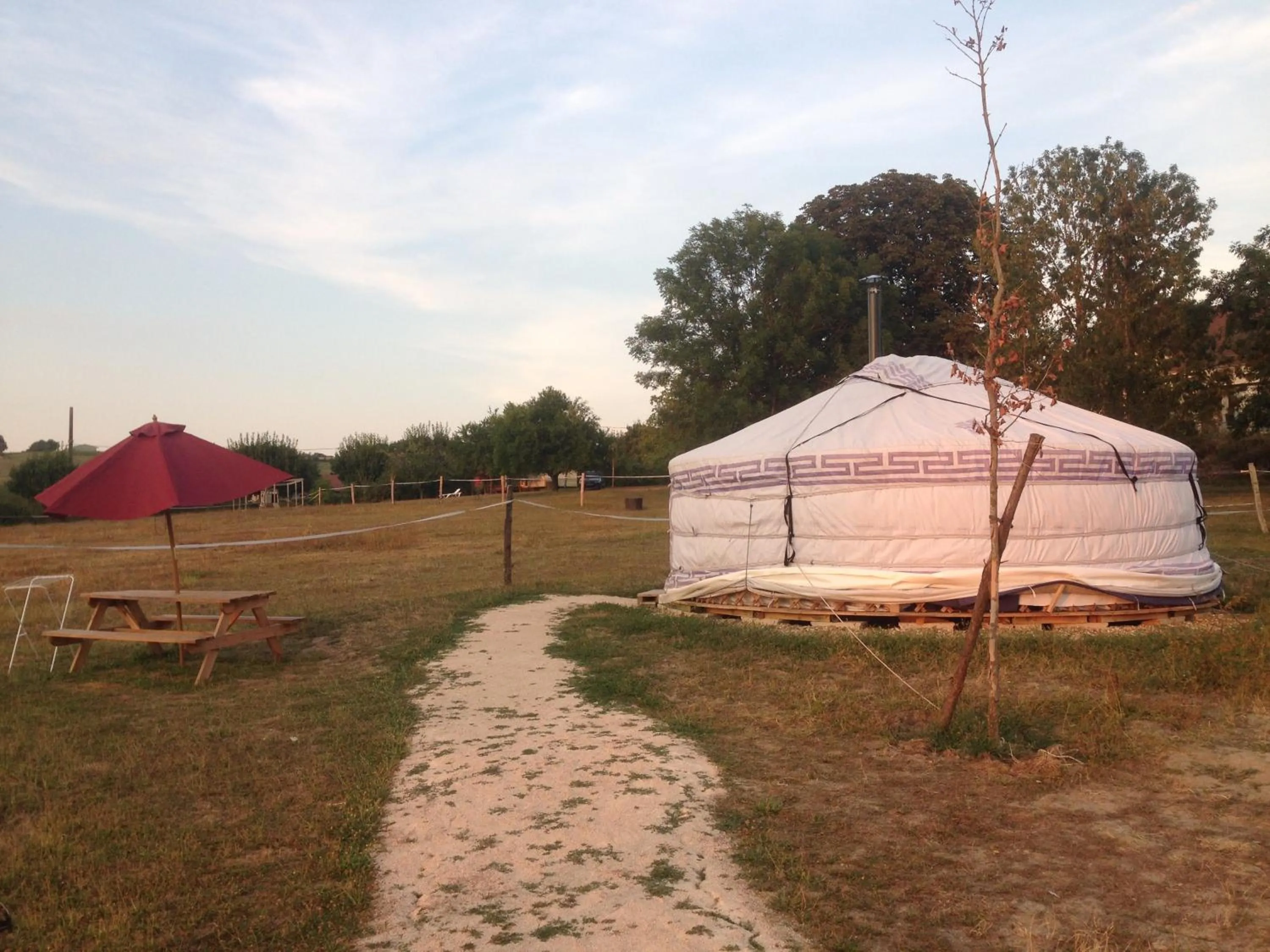 View (from property/room) in Yourte Mongole